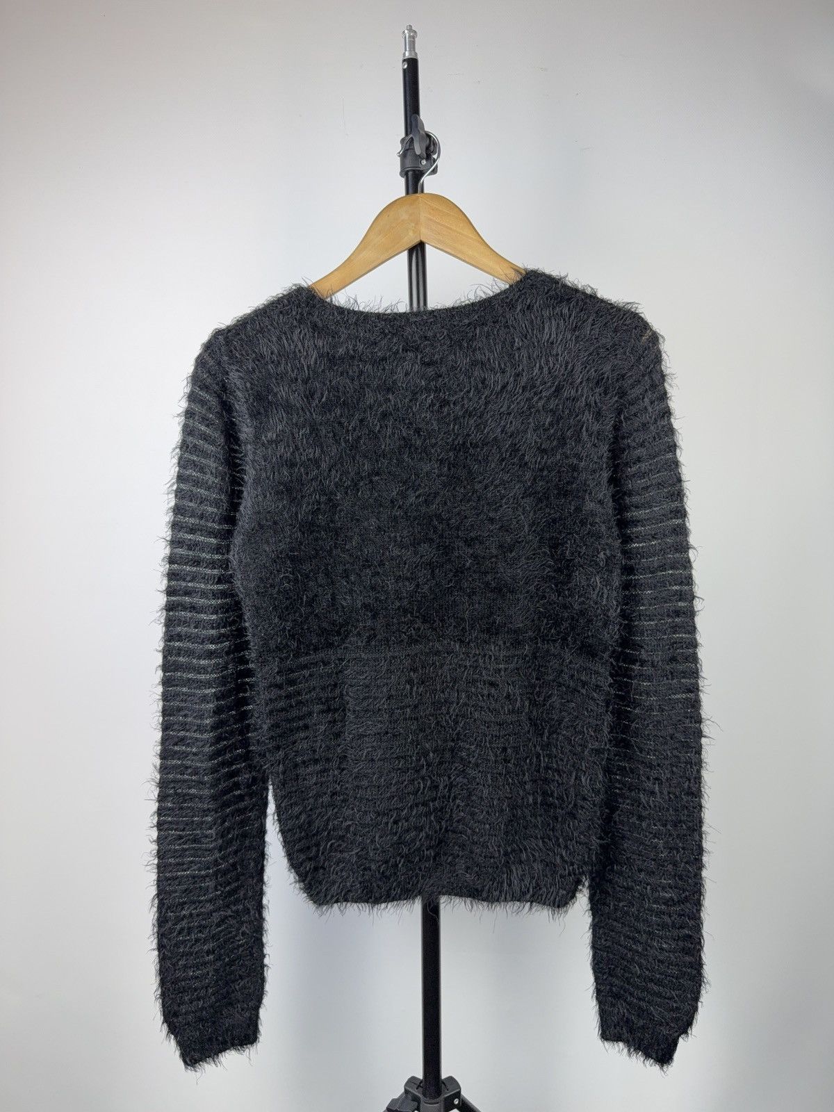 Guess Designer Avant Garde Fluffy Mohair Guess long sleeve seater Size M / US 6-8 / IT 42-44 - 7 Thumbnail