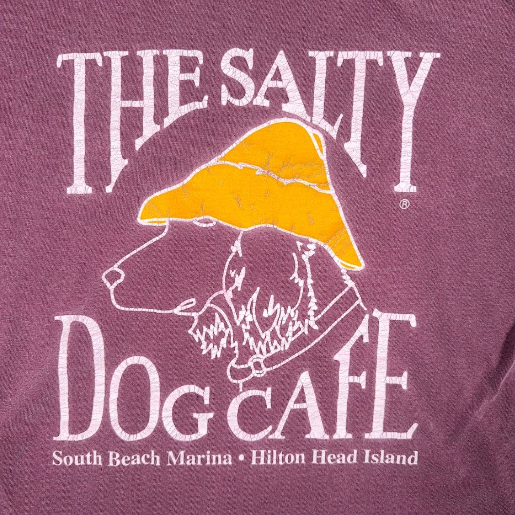 Comfort Colors Salty Dog Cafe Shirt Purple Hilton Head Island Y2K Comfort Colors Small Adult Short Sleeve Crew Neck Cotton Size US S / EU 44-46 / 1 - 4 Thumbnail
