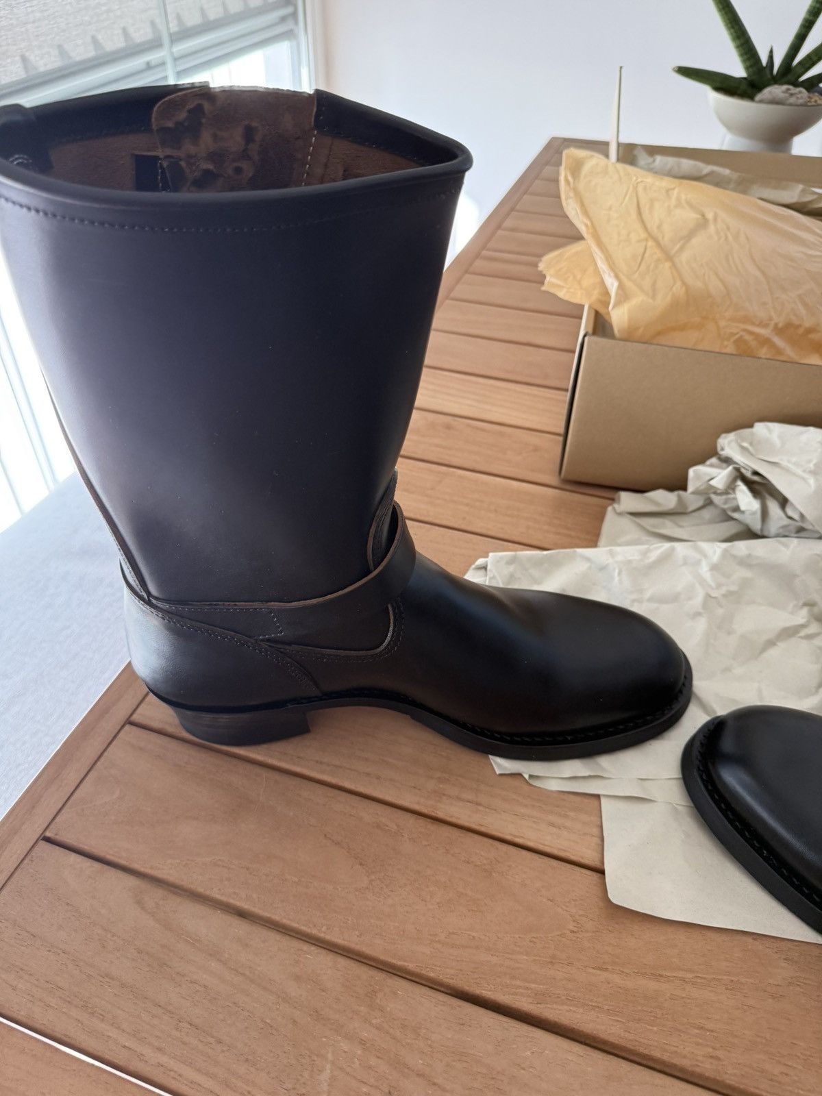 ATTRACTIONS Attractions Lot 444 Engineer Boot Black Horsebutt Sz 11.5 Size US 11.5 / EU 44-45 - 10 Thumbnail