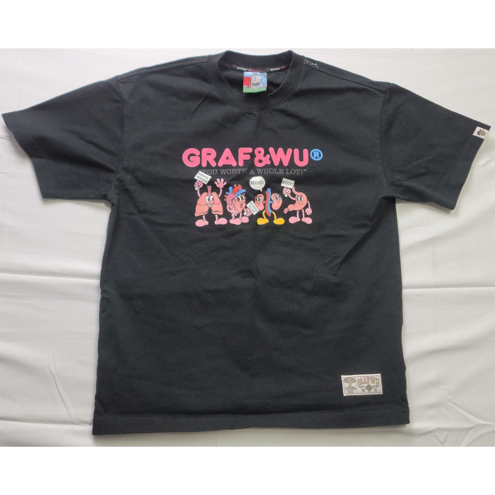 Other GRAF & WU Short Sleeve T-Shirt Men's Medium Streetwear Size US M / EU 48-50 / 2 - 1 Thumbnail