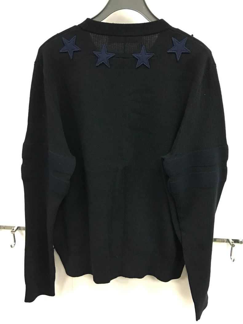 Givenchy Givenchy Black Star Hoodie, Size L Size US L / EU 52-54 / 3 - 3 Thumbnail