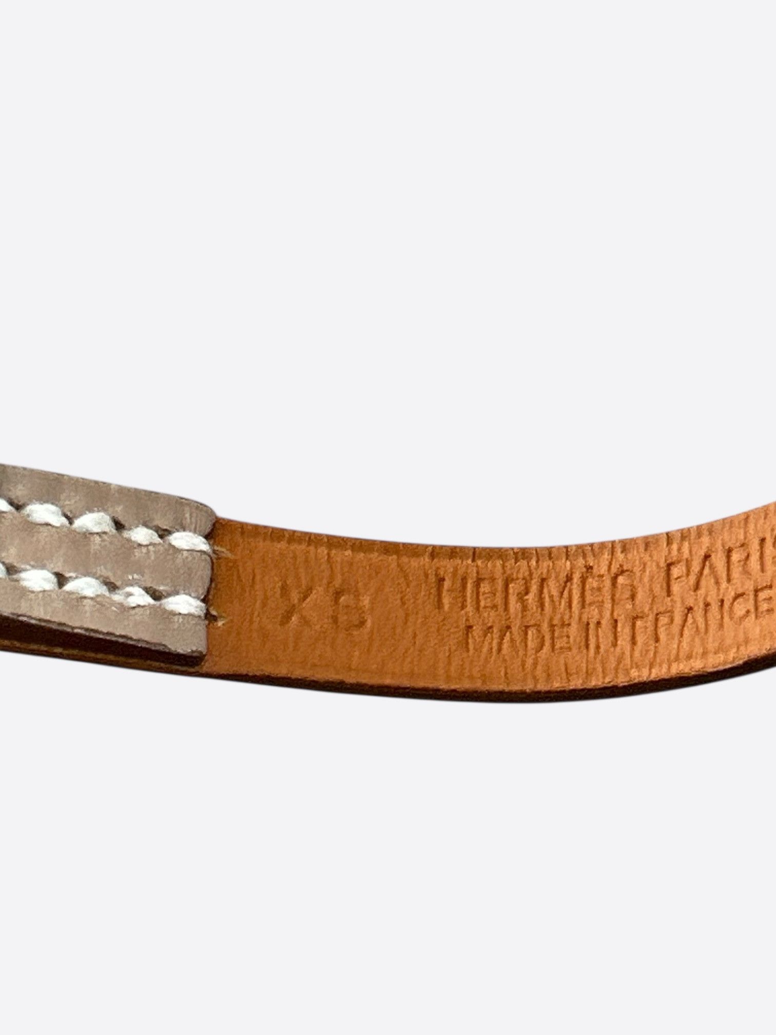 Hermes Hermes Etoupe Swift & Palladium Hardware Mini Kelly Bracelet Size ONE SIZE - 3 Thumbnail