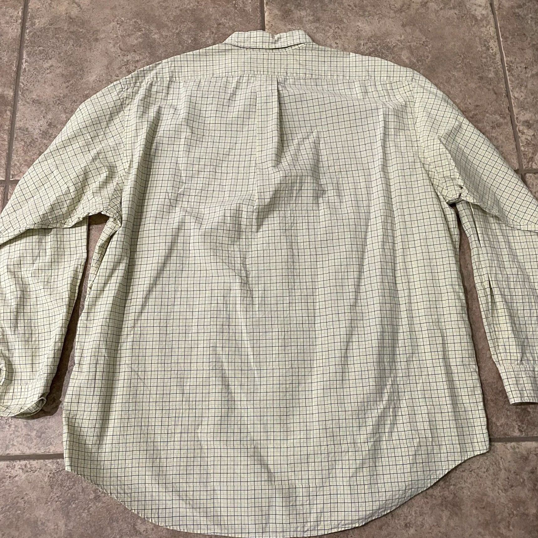 Ralph Lauren Ralph Lauren Men's XL Long Sleeve Plaid Button-Down Shirt Yellow Classic Fit Size US XL / EU 56 / 4 - 5 Thumbnail