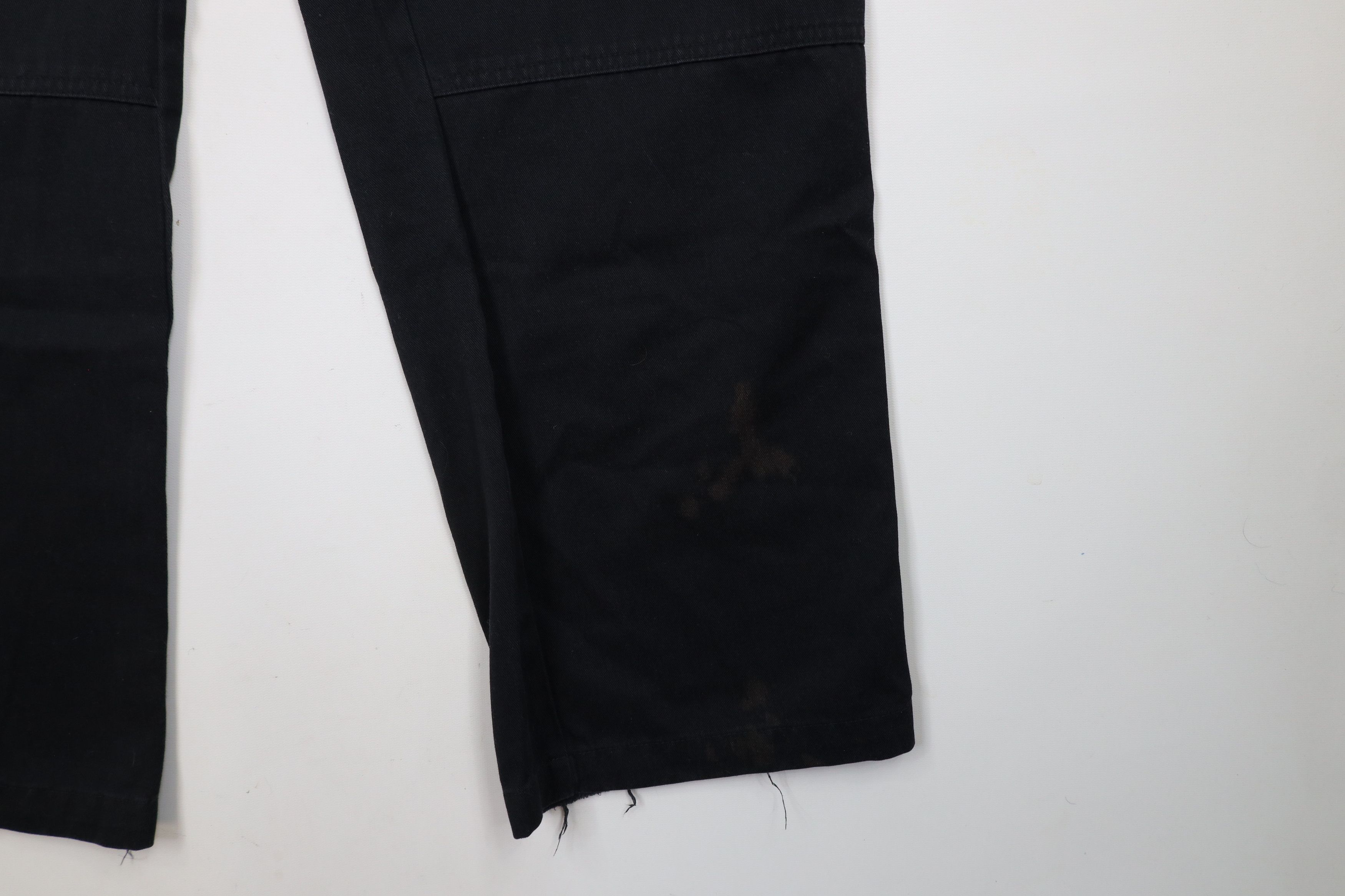 Dickies × Vintage Vintage Dickies Loose Fit Double Knee Workwear Pants Black Size US 38 / EU 54 - 5 Thumbnail