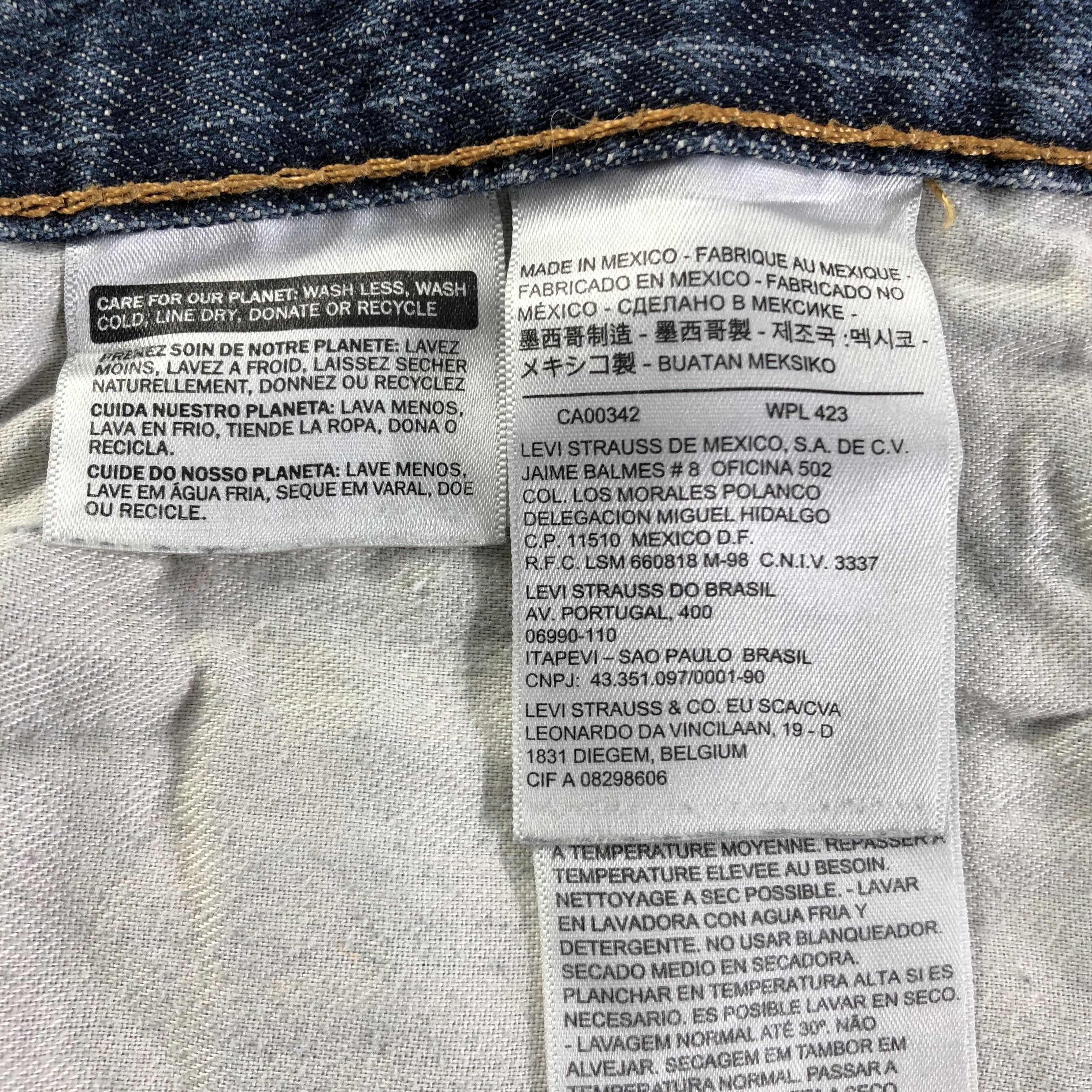 Levi's Vintage Levis 505 Jeans-J3028 Size US 37 - 12 Thumbnail