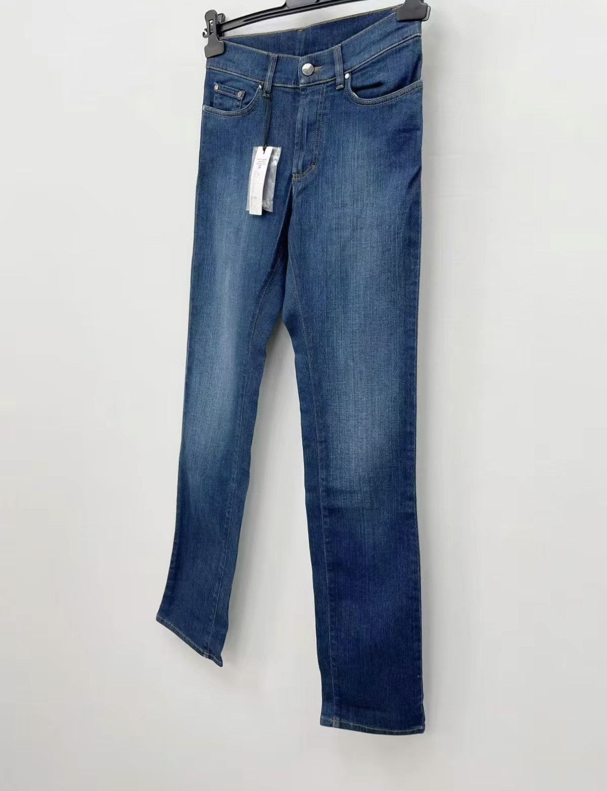Versace VERSACE COLLECTION 100% Cotton Washed Embroidered Jeans J30 Size US 28 / EU 44 - 2 Thumbnail