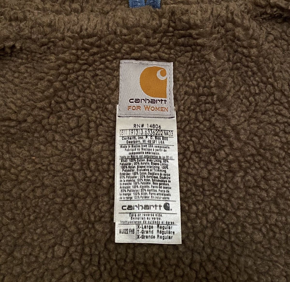 Carhartt Carhartt Women’s Jacket x Vintage Size XL / US 12-14 / IT 48-50 - 6 Thumbnail
