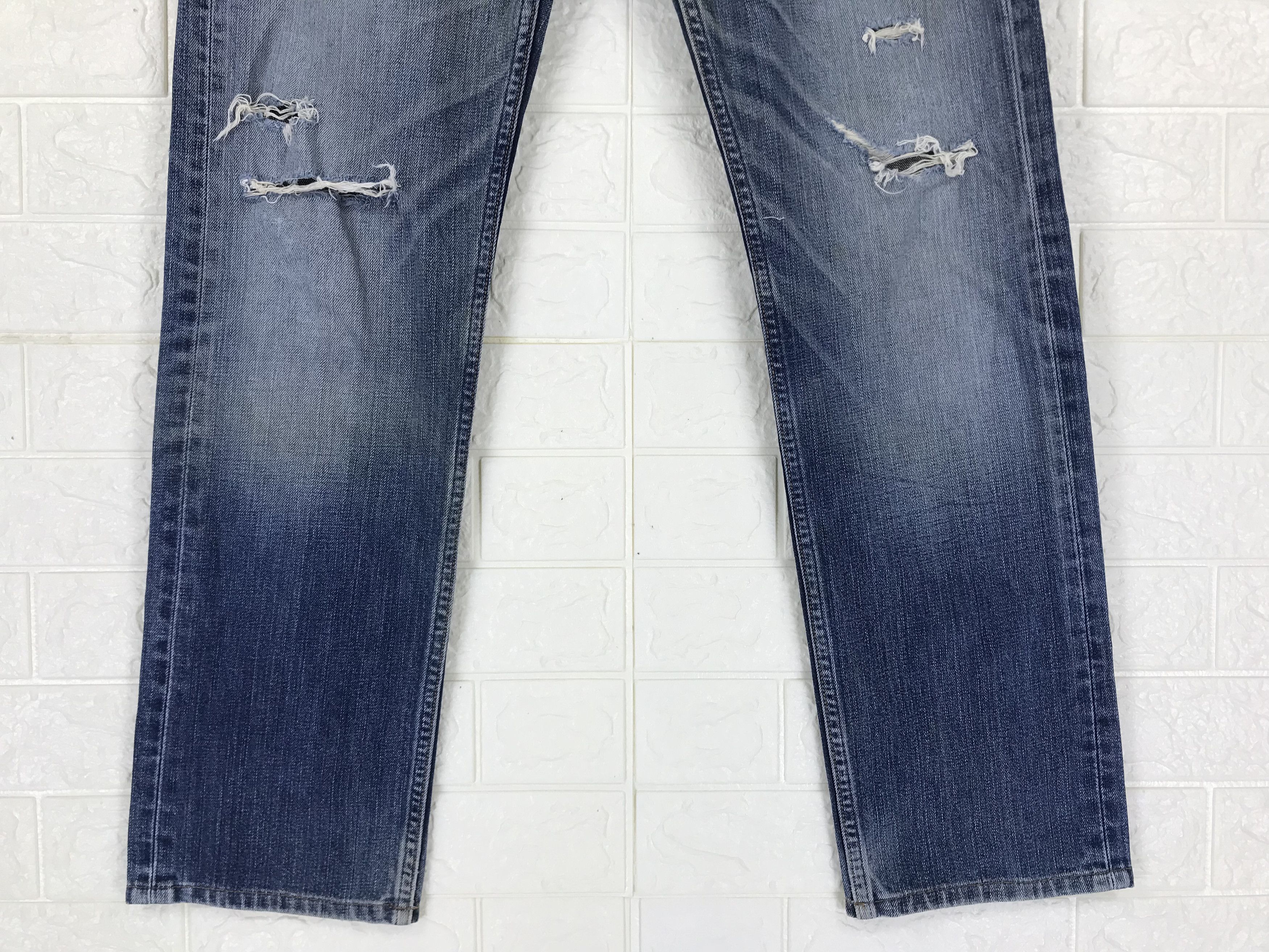 Levi's Vintage Levi's 532 Blue Washed Jeans Distressed Denim Size US 33 - 4 Thumbnail