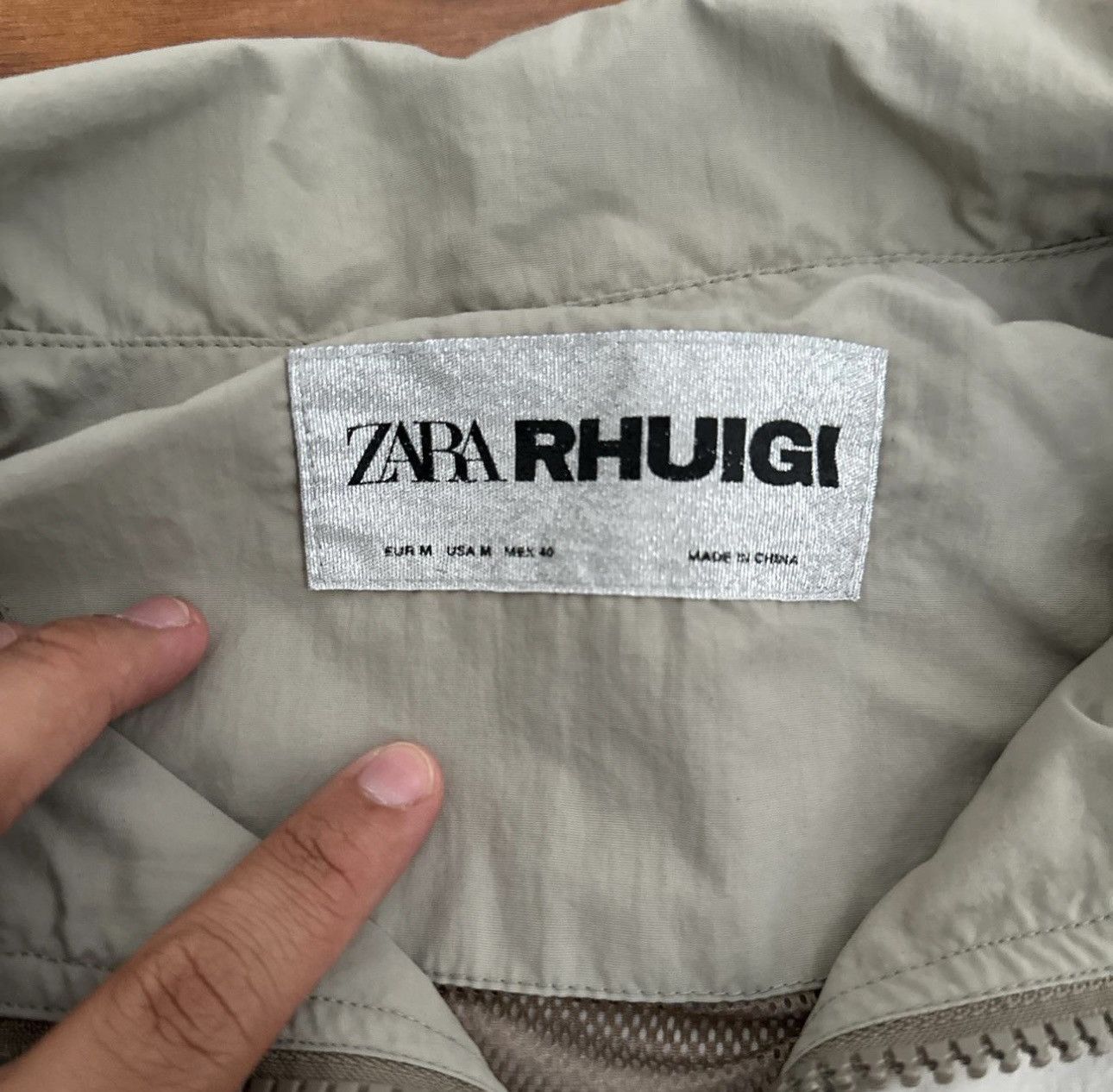 Rhude × Zara Rhude x Zara Collab pullover Quarter-zip Size US M / EU 48-50 / 2 - 2 Thumbnail