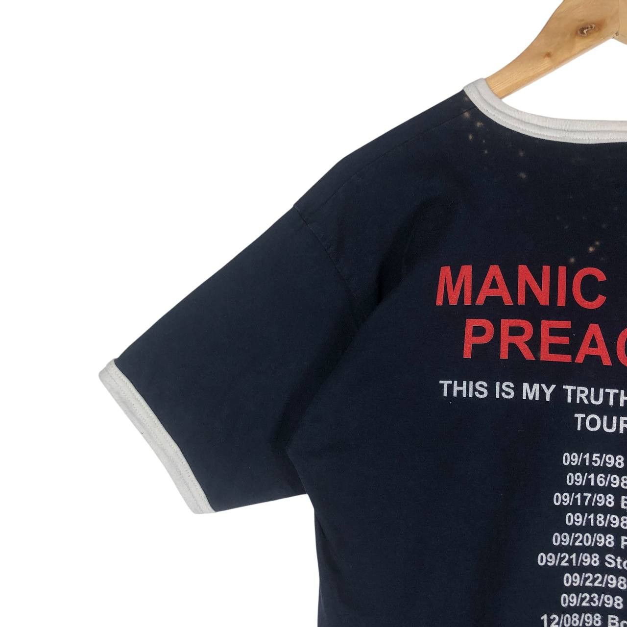 Band Tees Vintage 90s Manic Street Preachers men t-shirt Size US XL / EU 56 / 4 - 6 Thumbnail