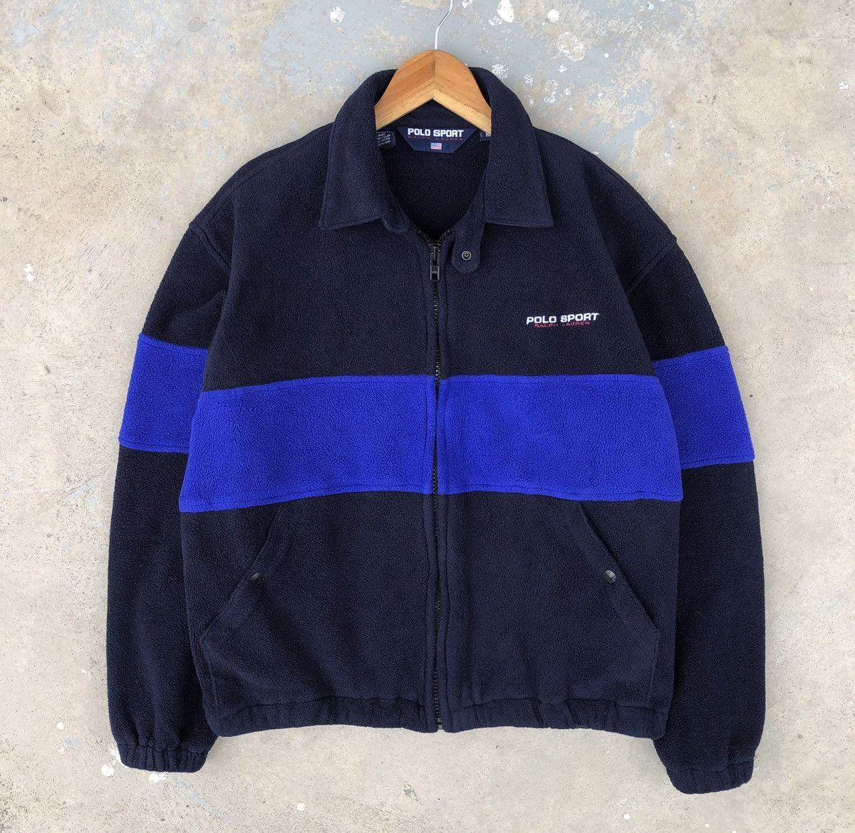Polo Ralph Lauren Polo Sport Ralph Lauren USA Fleece Jacket Size US M / EU 48-50 / 2 - 2 Thumbnail