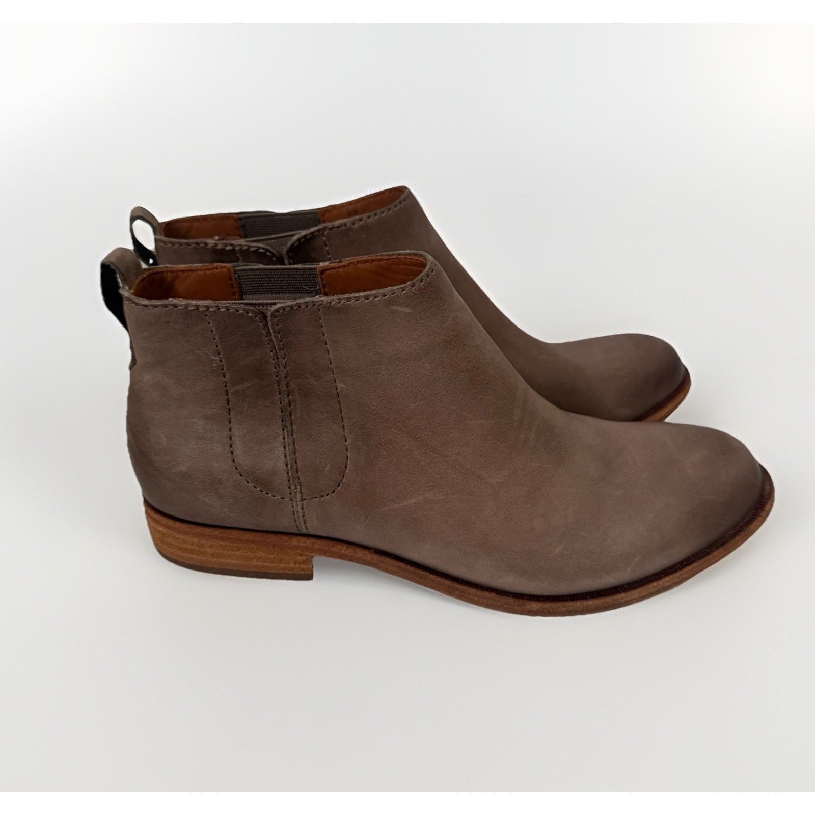Brown Kork Ease Velma Rum Ankle Boots Kork Ease Velma Kork-Ease