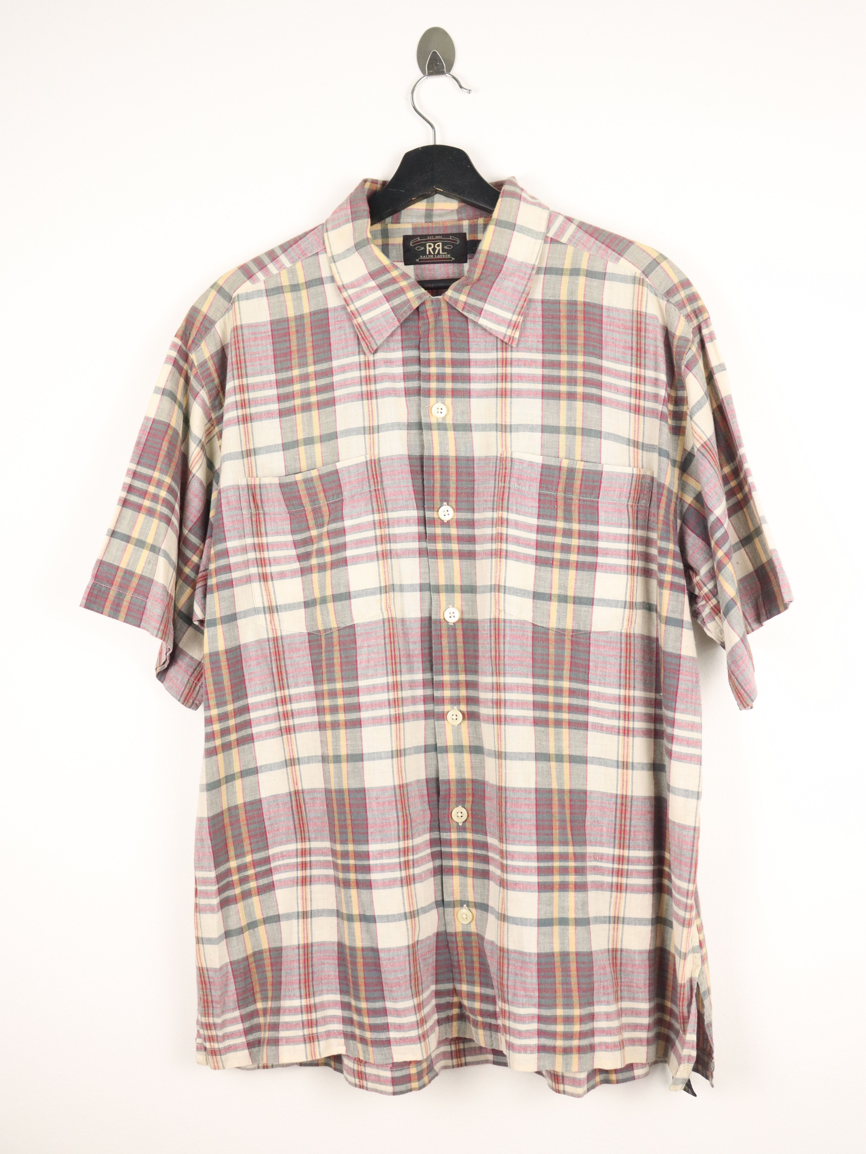 RRL Ralph Lauren RRL Ralph Lauren Plaid Shirt Size US L / EU 52-54 / 3 - 2 Thumbnail