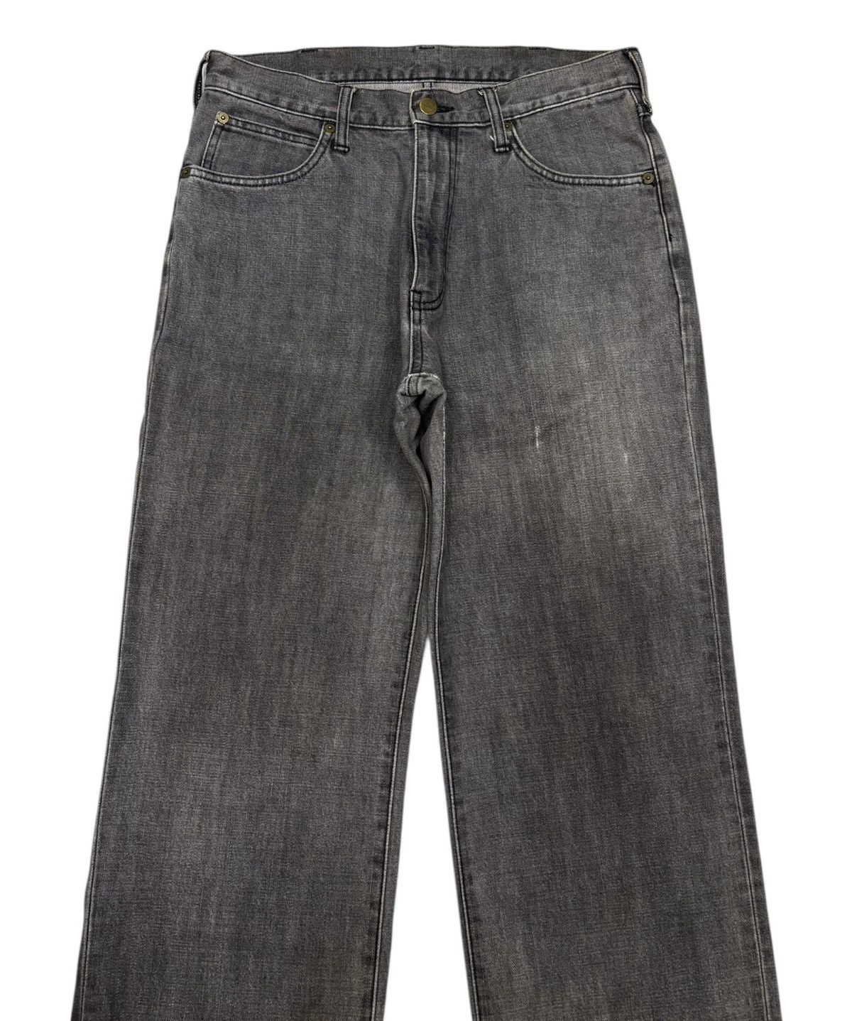 Kapital VINTAGE BAGGY JEANS WRANGLER FADED BLACK LOOSE JEAN Size US 32 / EU 48 - 1 Thumbnail