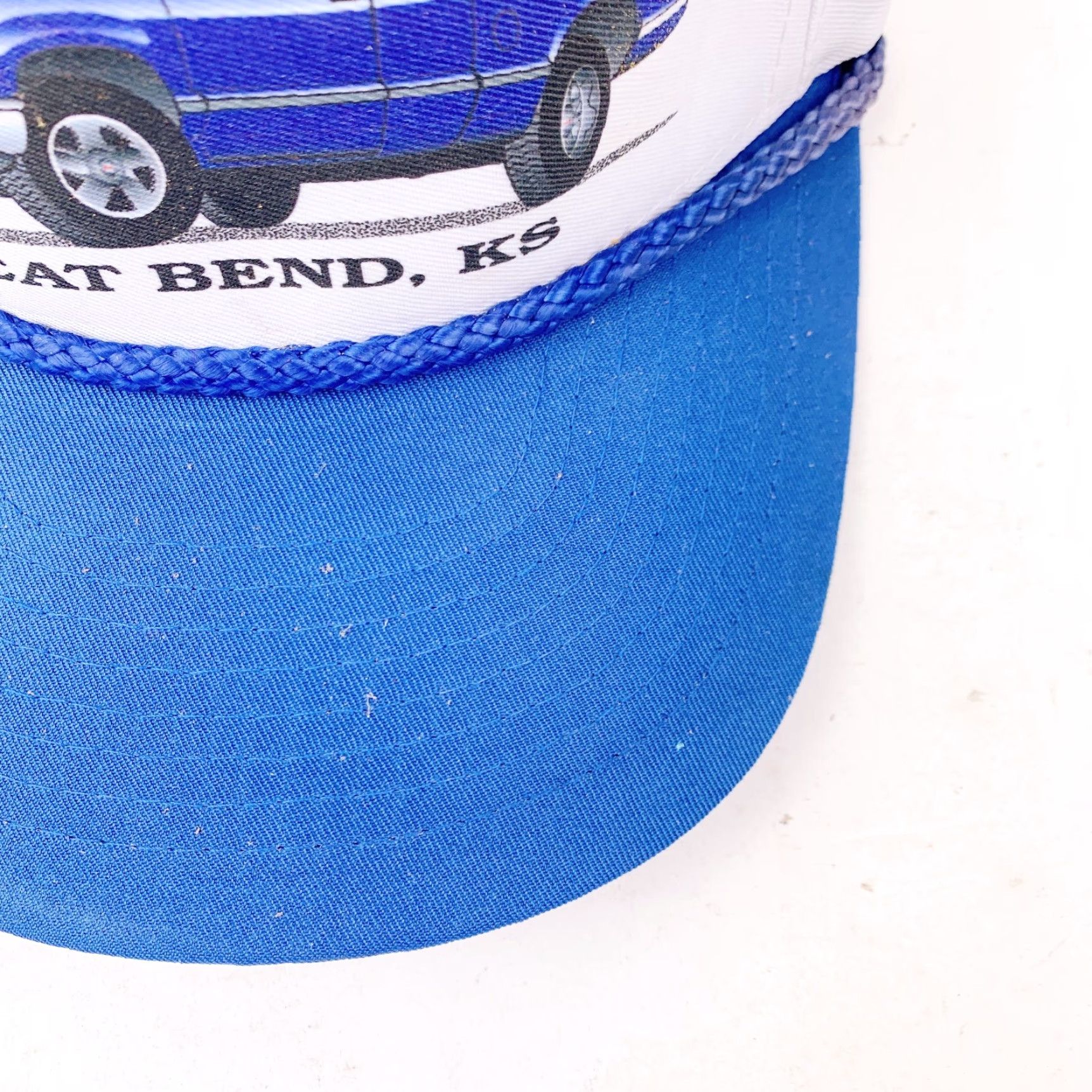 Vintage VINTAGE Doonan Truck & Equipment Great Bend Kansas Blue Snapback Trucker Hat Cap Size ONE SIZE - 3 Thumbnail