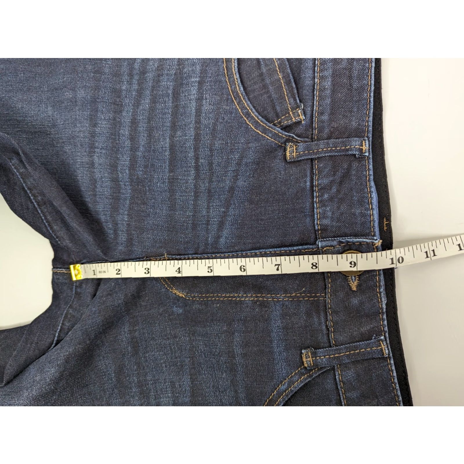 Vintage **Democracy Women's Dark Wash Skinny Stretch Blue Jeans Size 4** User: **Democracy Women's Stretch Dark Wash Skinny Blue Jeans Size 4** Size 27" / US 4 / IT 40 - 7 Thumbnail