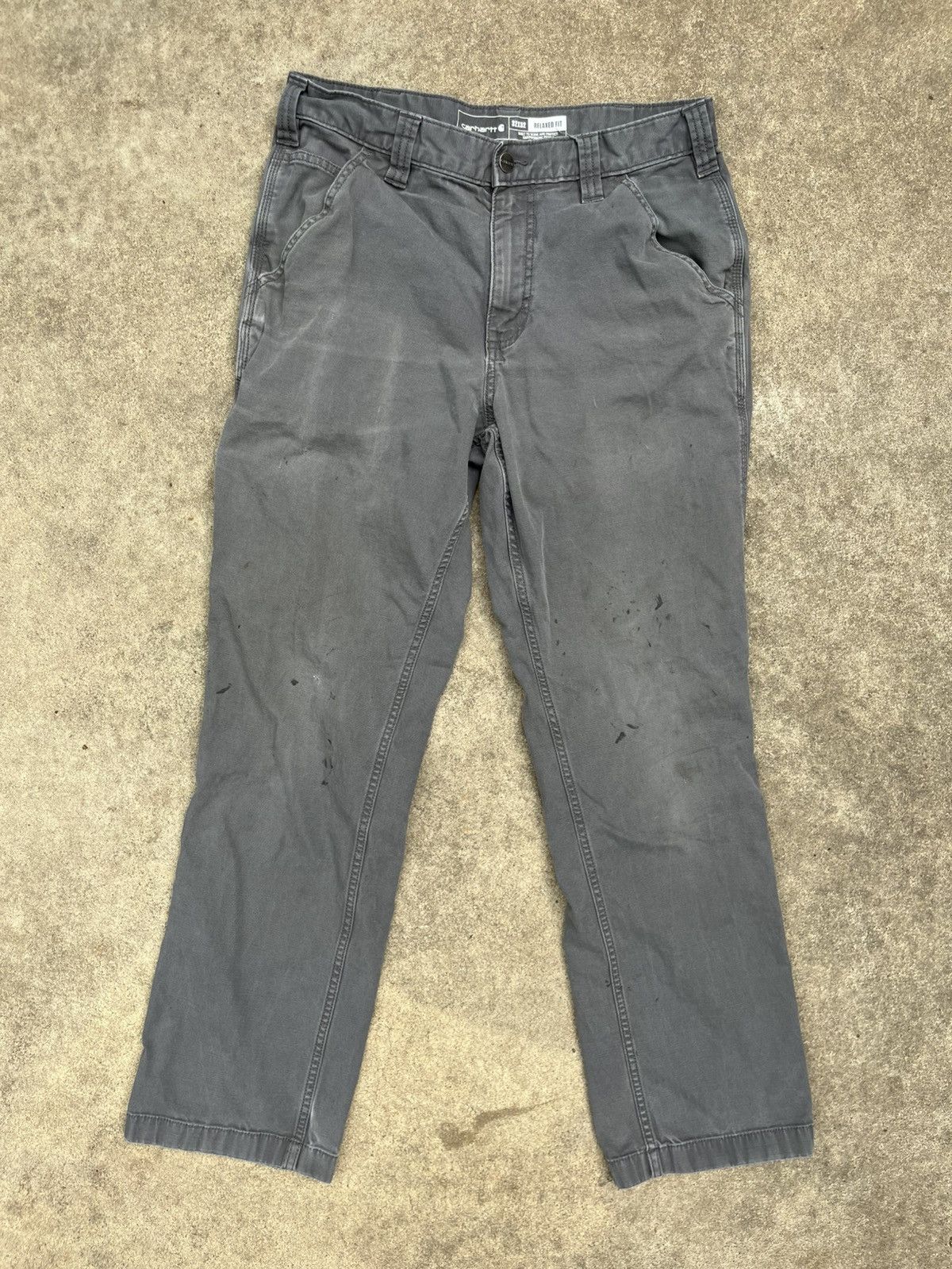 Carhartt Gray Carhartt Workwear Cargo Pants Size US 32 / EU 48 - 1 Thumbnail