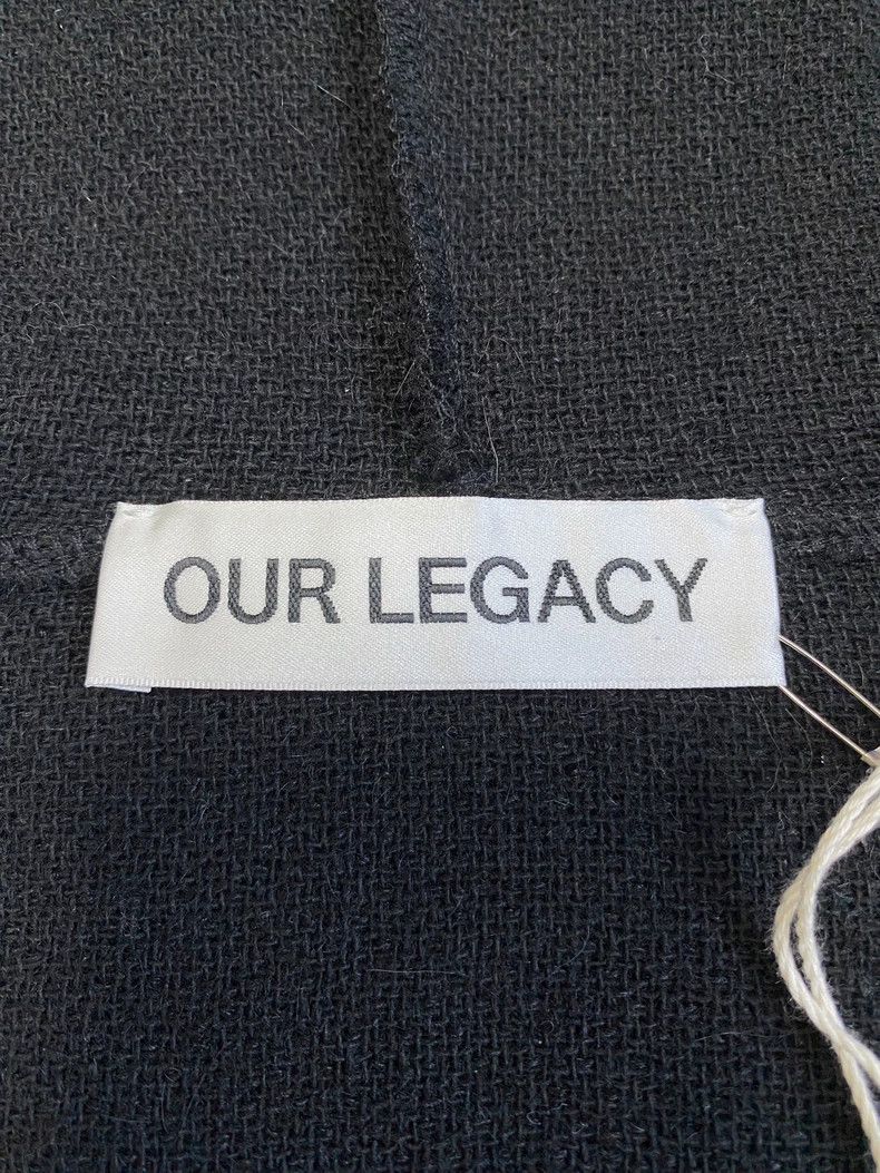 Our Legacy Our LegacyHorsehair zipper jacket double zipper wool jacket Size US S / EU 44-46 / 1 - 5 Thumbnail