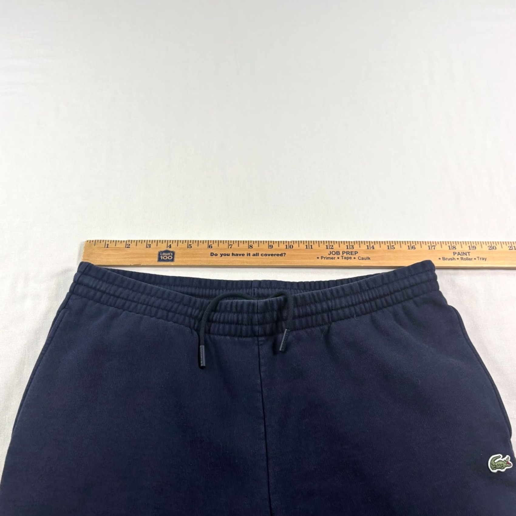 Lacoste Lacoste Pants Mens L Blue Jogger Sweatpants Tapered Lounge Casual Size US 33 - 5 Thumbnail