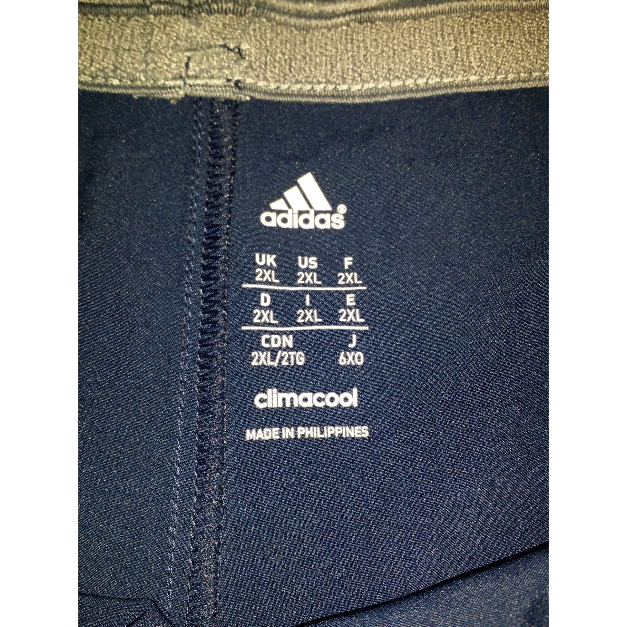 Adidas Adidas Climacool Shorts Men Sz XXL Blue Gray Drawstring Casu Size US 40 / EU 56 - 7 Thumbnail