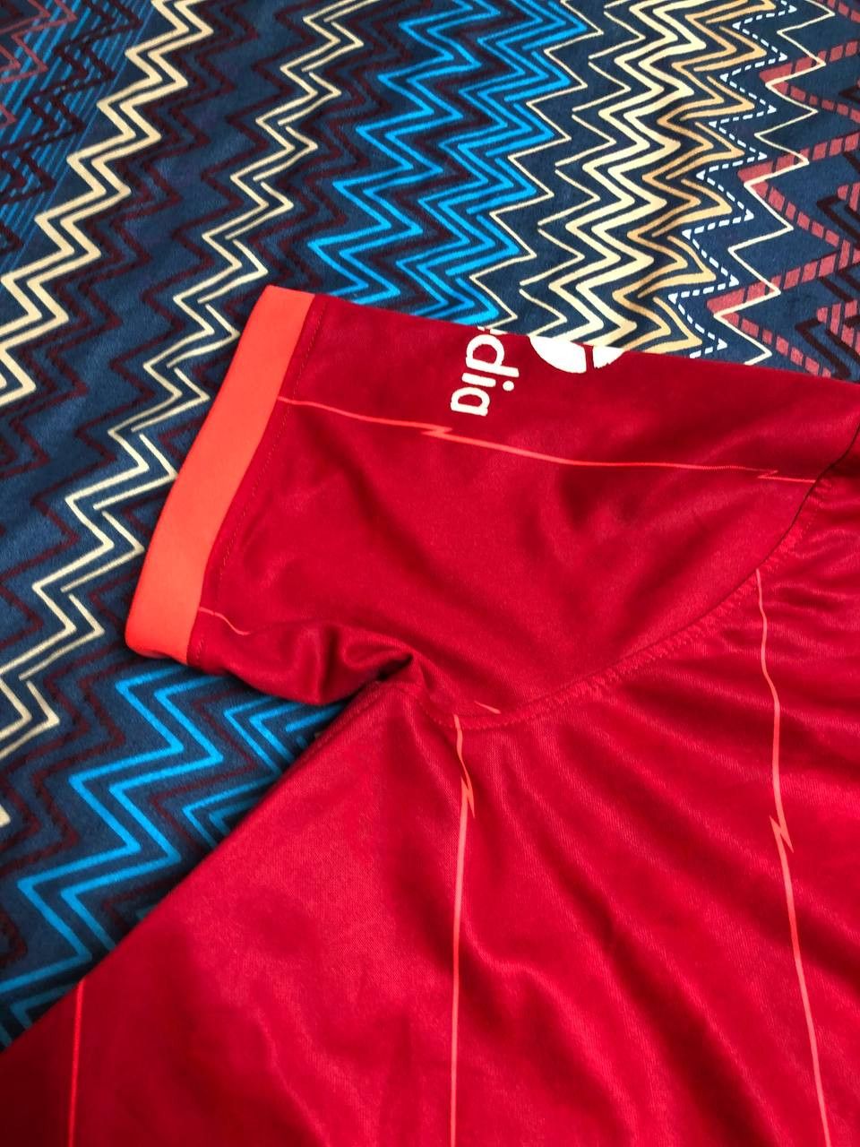 Nike T-Shirt Nike logo L.F.C. red Y2K Vintage Jerseys Size US S / EU 44-46 / 1 - 22 Thumbnail
