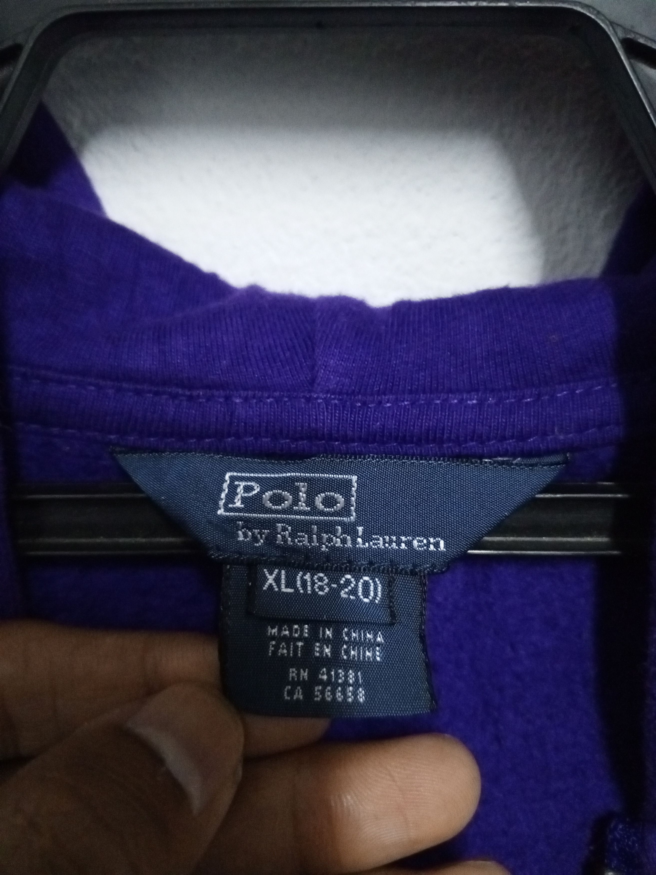 Polo Ralph Lauren Y2K POLO RALPH LAUREN HODDIES ZIPPER PONY YELLOW Size US L / EU 52-54 / 3 - 11 Thumbnail