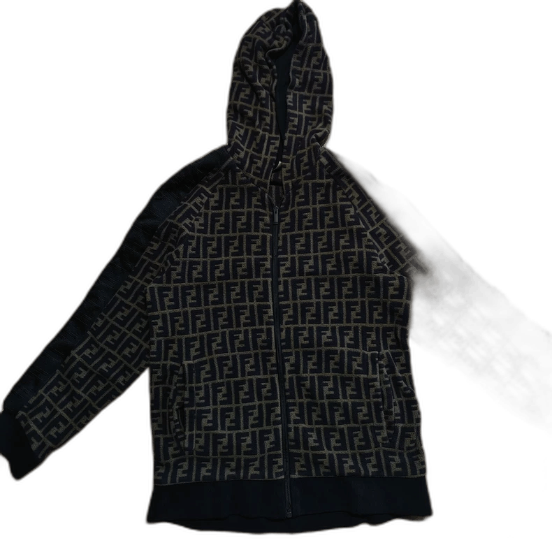 Fendi Fendi Old Flower Double F All-over Print Polar Fleece Jacket Size US XL / EU 56 / 4 - 1 Thumbnail
