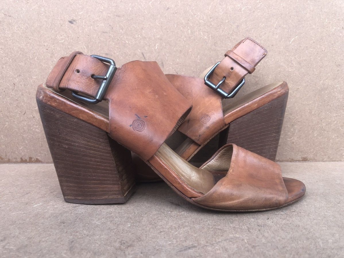 Marsell Marsell Brown Cslfskin Leather Women’s Heels Size 38.5 Size US 8.5 / IT 38.5 - 7 Thumbnail