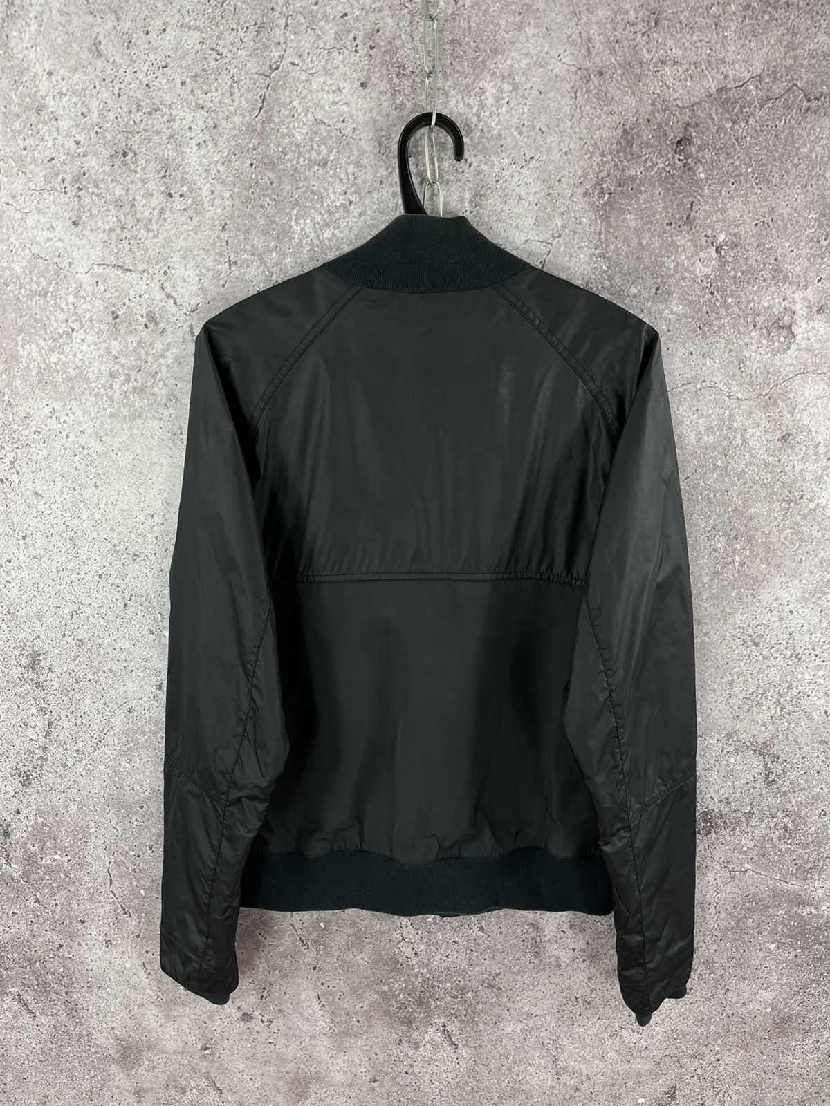 Jordan Brand Jordan Nylon Bomber Jacket Full Zip Y2K Drill Black Size M Size US M / EU 48-50 / 2 - 8 Thumbnail