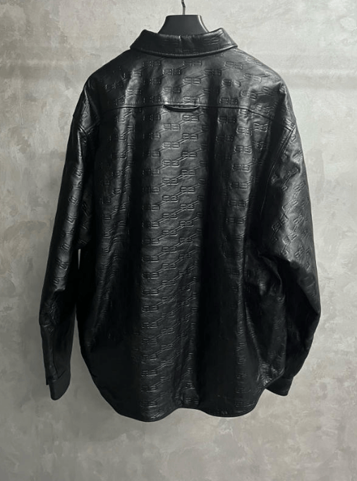 Balenciaga Balenciaga All-Over Logo Jacket 48EU Size US M / EU 48-50 / 2 - 2 Thumbnail