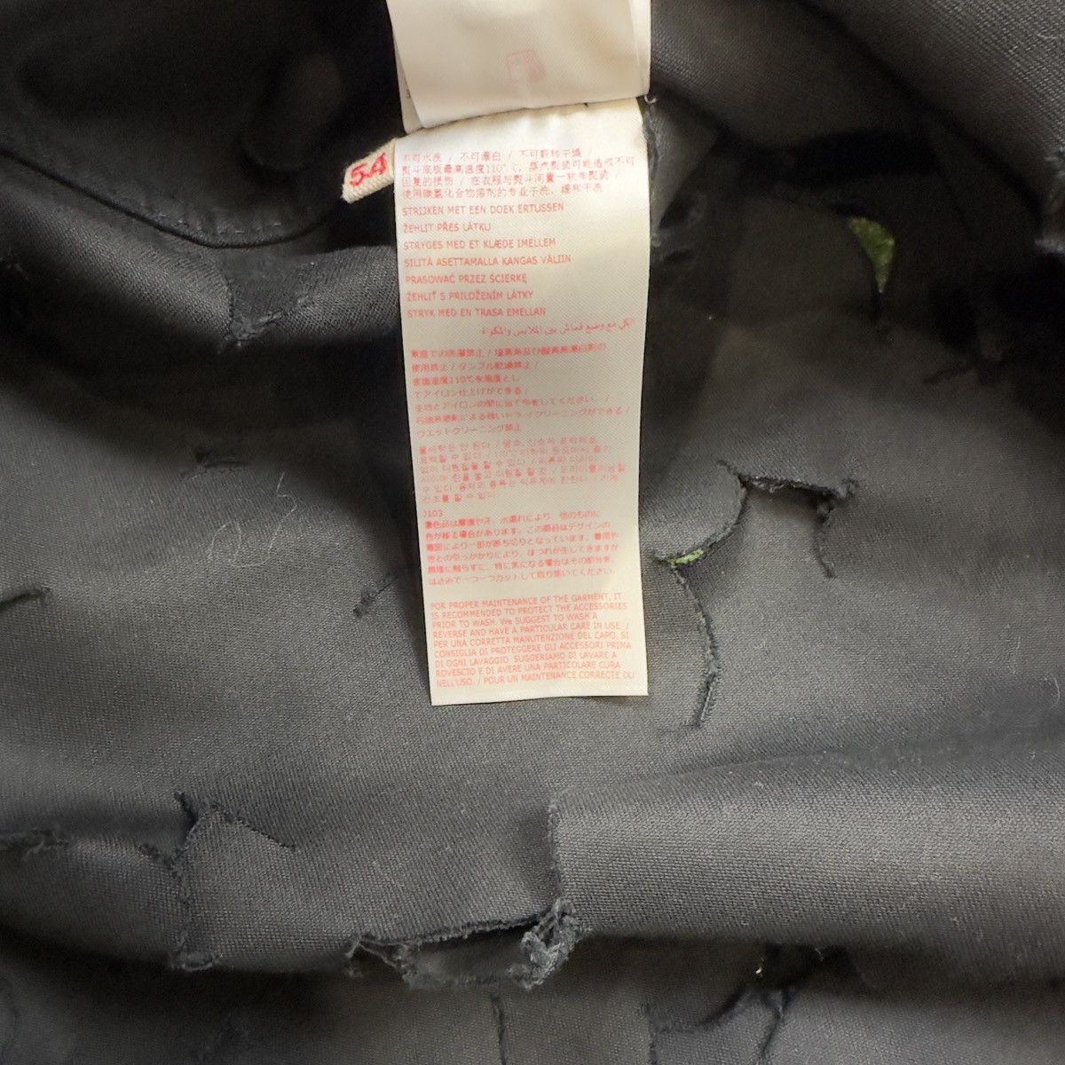 Marni MARNI Black Cut Out Detail Shirt Button Up Size 54 Size US L / EU 52-54 / 3 - 9 Thumbnail