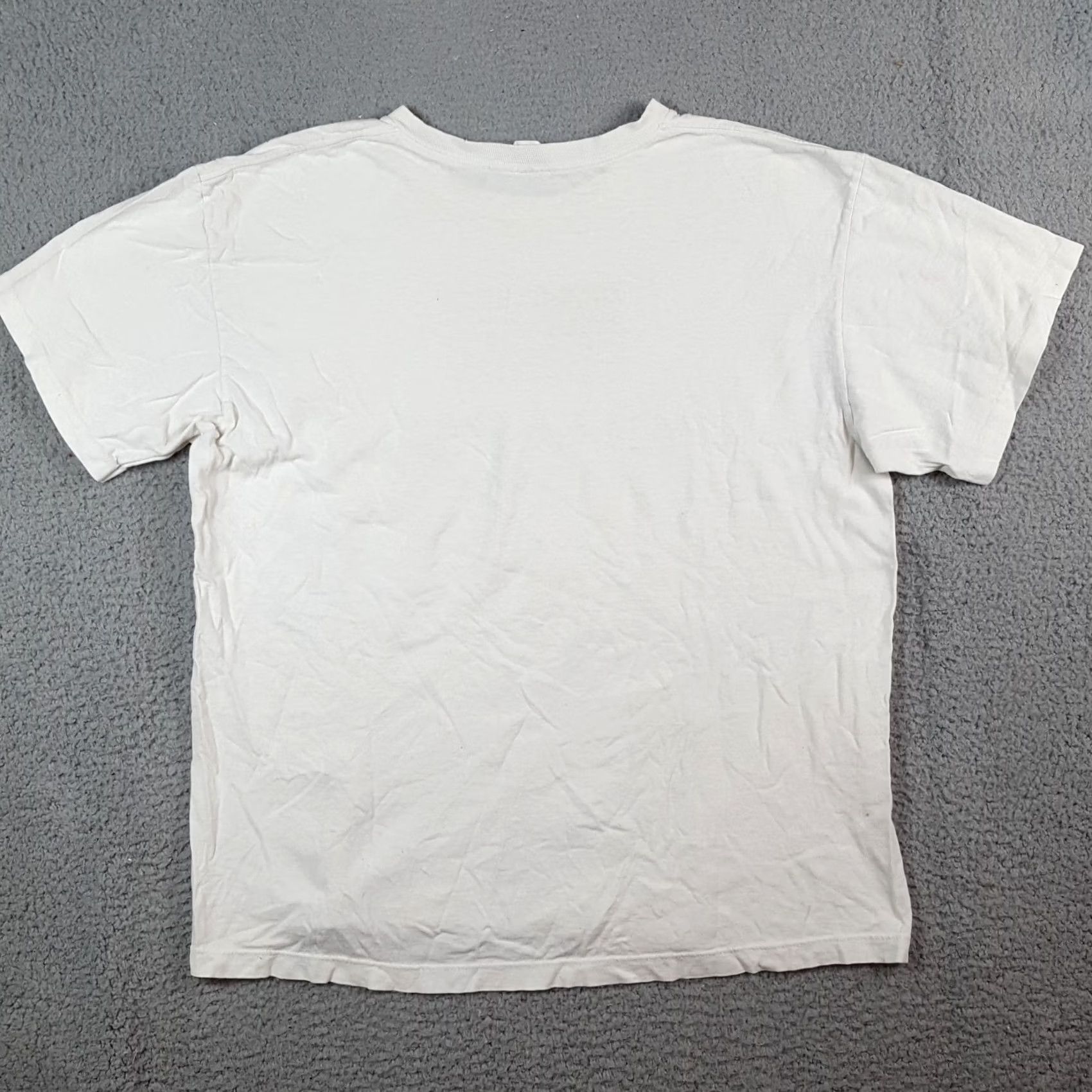 Chaps VINTAGE Chaps Ralph Lauren Flag Logo T-Shirt L White Cotton Short Sleeve Crew Neck 90s Grunge Preppy Vintage Y2K Size US L / EU 52-54 / 3 - 7 Thumbnail