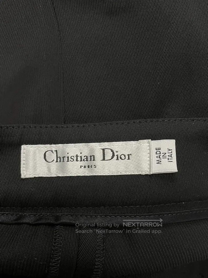 Dior Dior Black trousers Size 25" / US 0 / IT 36 - 3 Thumbnail
