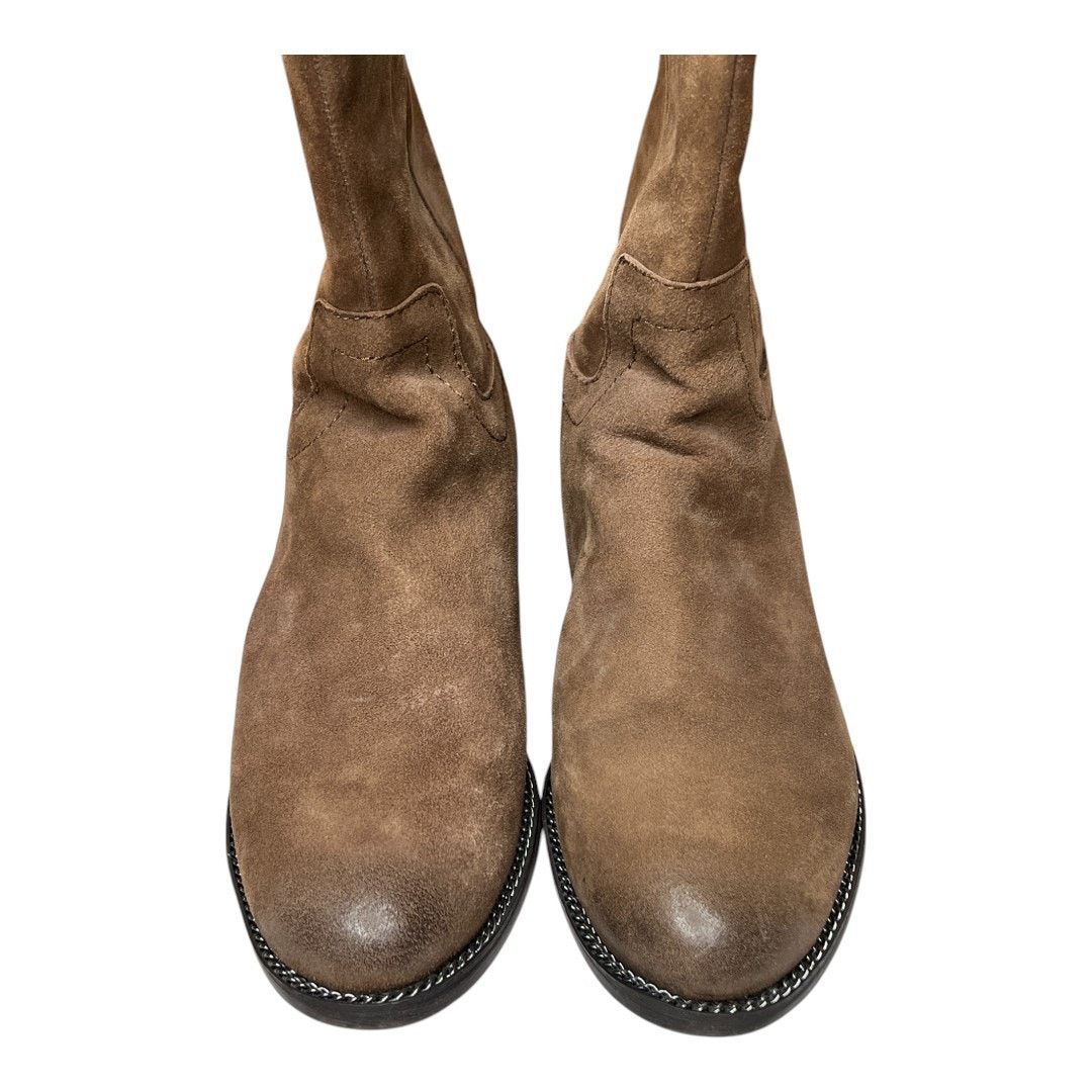 Franco Sarto Franco Sarto Brenna Brown Suede Boots Size 8 Wide Calf Size US 8 / IT 38 - 2 Thumbnail