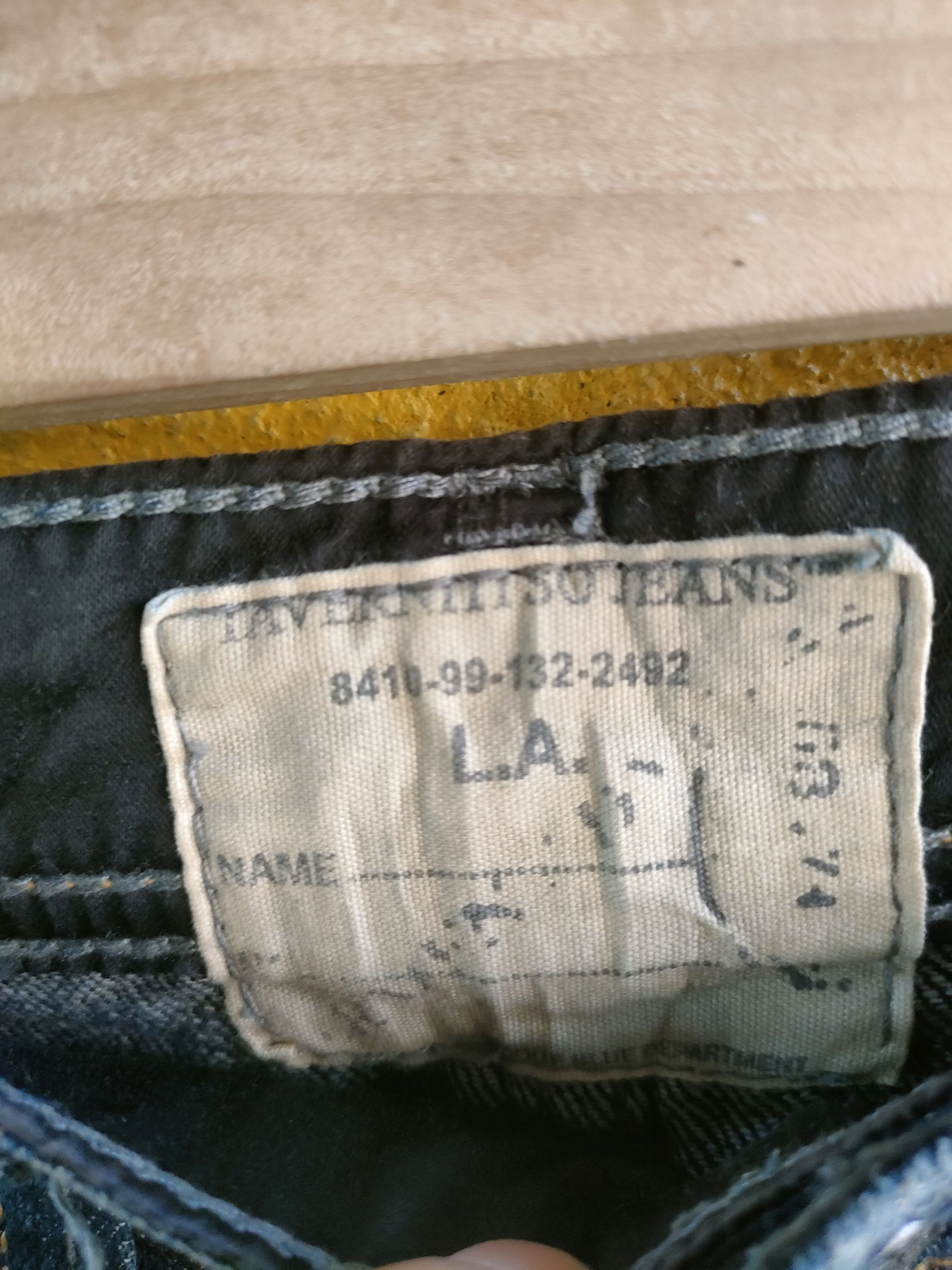 If Six Was Nine × Jimmy Taverniti × Taverniti Jimmy Taverniti Chopper Jeans Size US 34 / EU 50 - 7 Thumbnail
