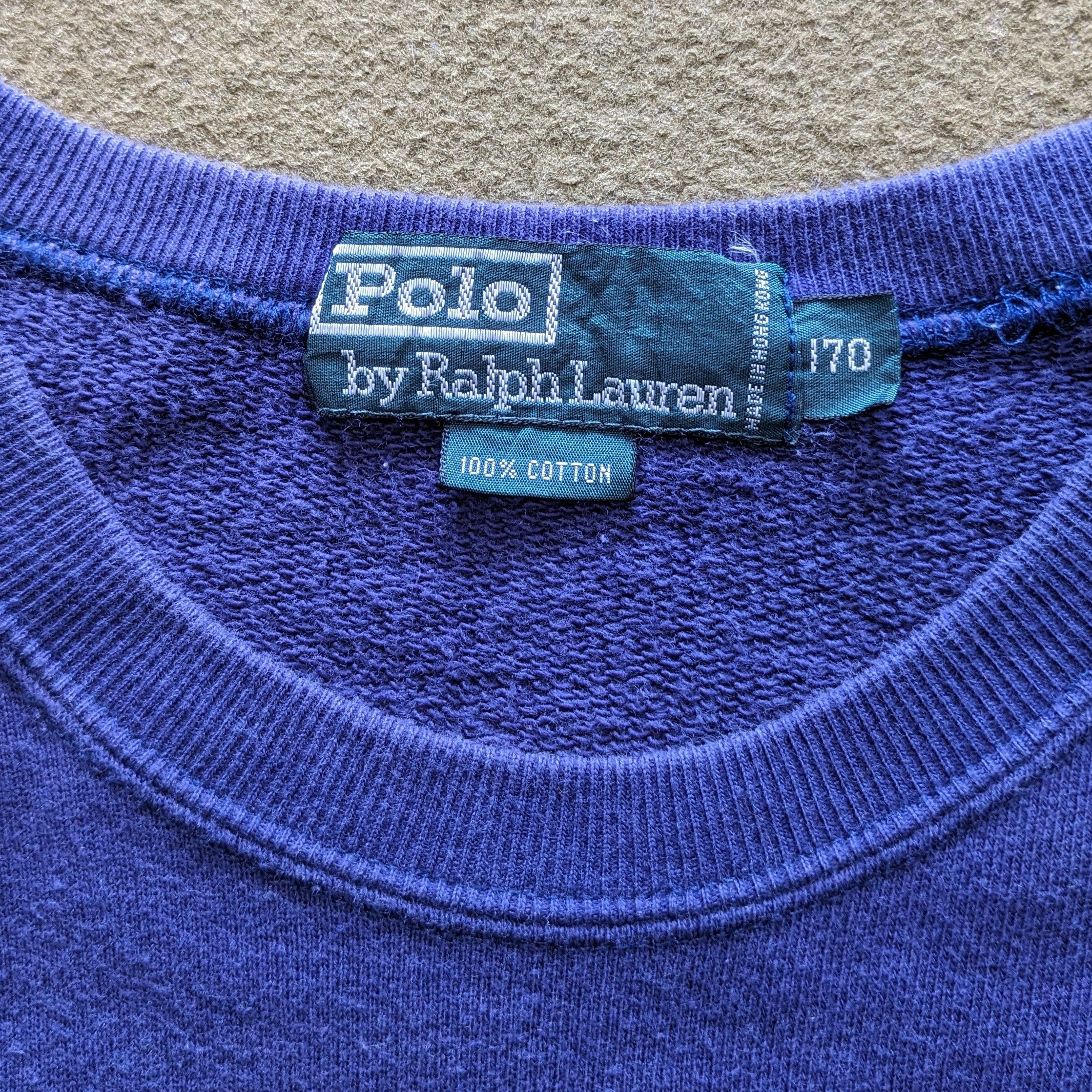 Polo Ralph Lauren Vintage POLO by Ralph Lauren USA Polo Sweatshirt Size US L / EU 52-54 / 3 - 5 Thumbnail