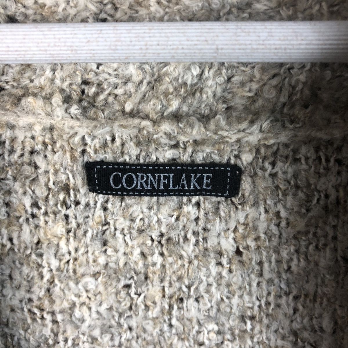 Japanese Brand Corn Flake Brown Cardigan #7496 Size M / US 6-8 / IT 42-44 - 11 Thumbnail