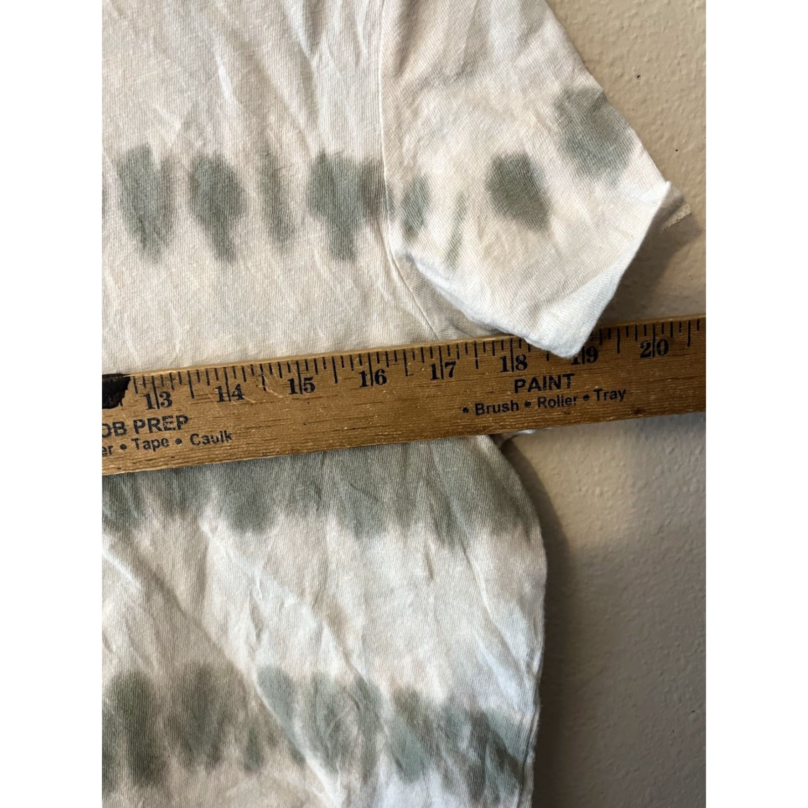 Gap GAP Tie Dye Tee Women’s Medium Green Short Sleeve Crew Neck T-Shirt Adult M Oversized relaxed fit Size 32" / US 10 / IT 46 - 5 Thumbnail