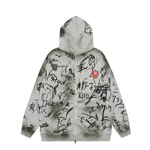 Other Street Graffiti Oversized Hoodie Size US L / EU 52-54 / 3 - 2 Thumbnail