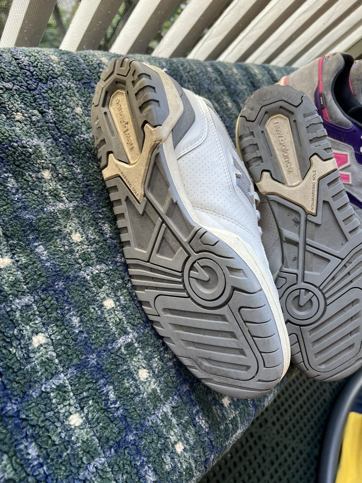 Aime Leon Dore × New Balance ALD New Balance 550 Aime Leon Dore White Grey Size US 9.5 / EU 42-43 - 11 Thumbnail