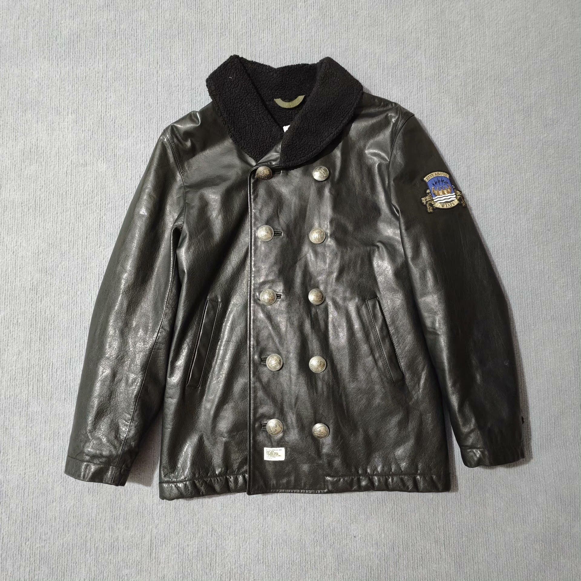 Wtaps Wtaps 07AW Black Leather Jacket Size US M / EU 48-50 / 2 - 1 Thumbnail