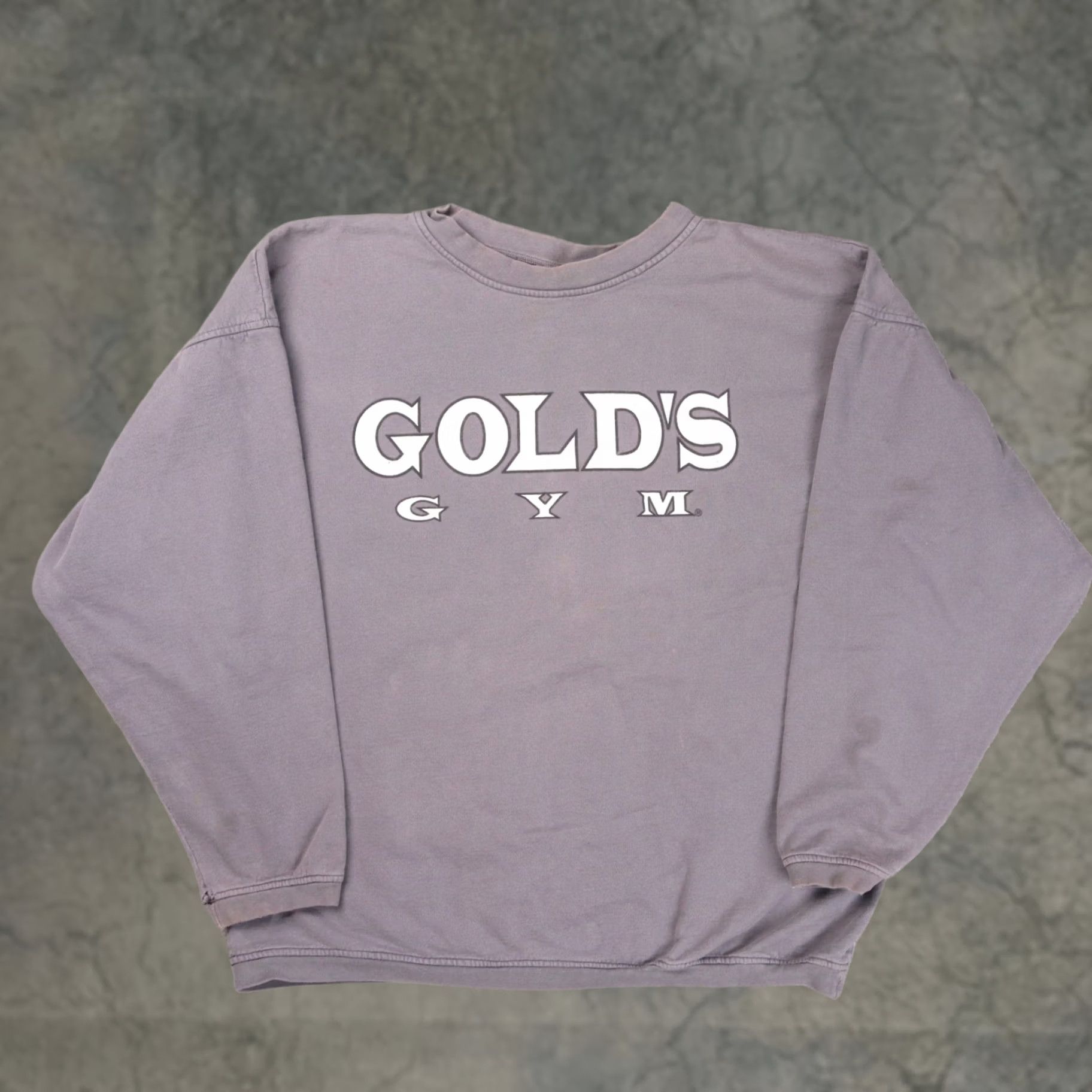 Vintage VINTAGE Gold's Gym Sweatshirt Pullover Crewneck Gray XL 90s Mens Size US XL / EU 56 / 4 - 1 Thumbnail