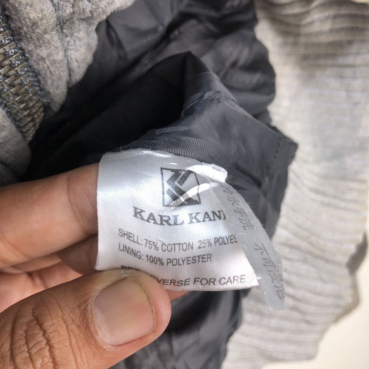 Vintage Vintage Karl Kani Velvet Jacket Size US L / EU 52-54 / 3 - 9 Thumbnail