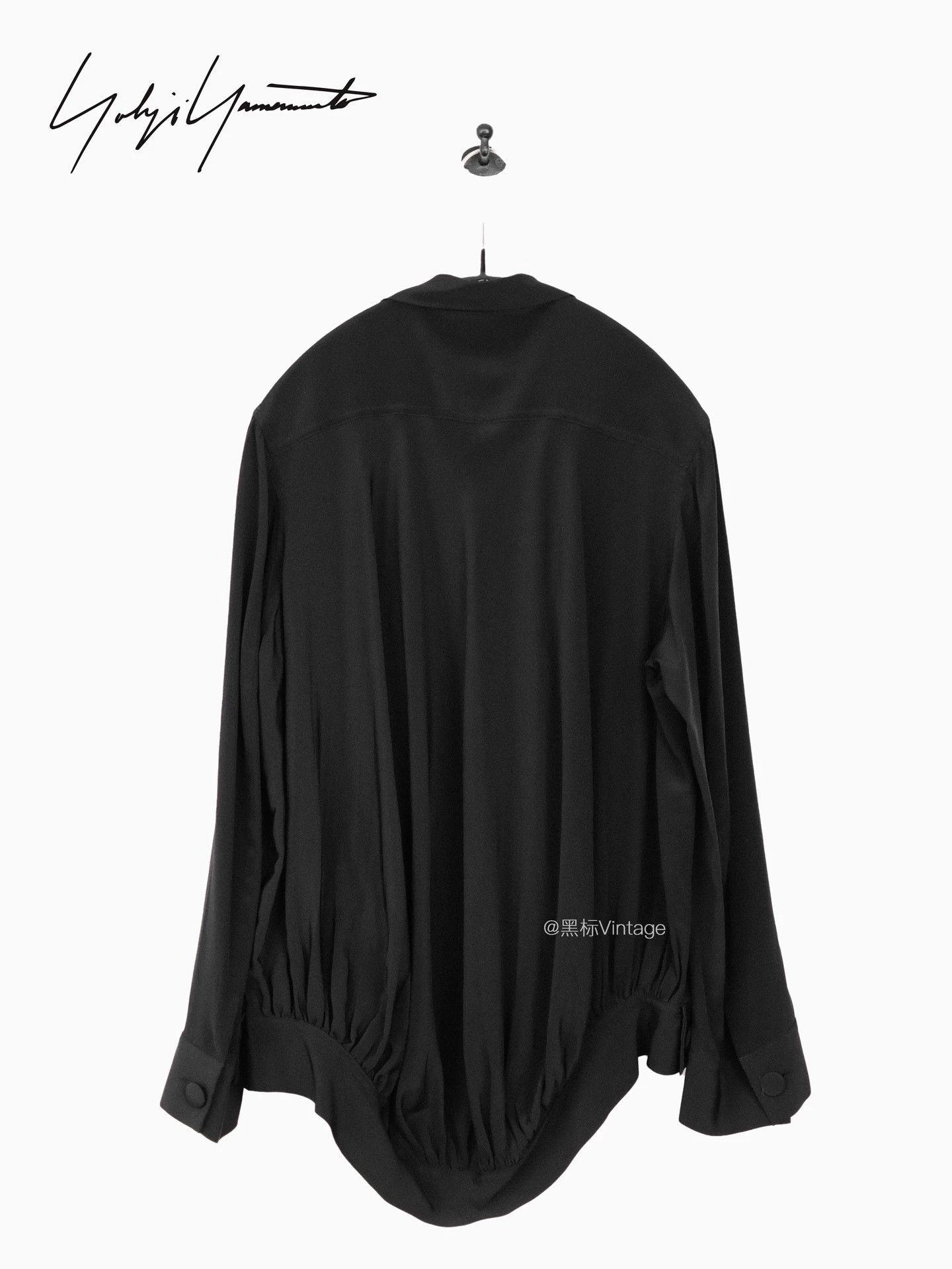 Yohji Yamamoto Yohji Yamamoto 98ss Silk Trailing Jacket Women's Size S / US 4 / IT 40 - 3 Thumbnail