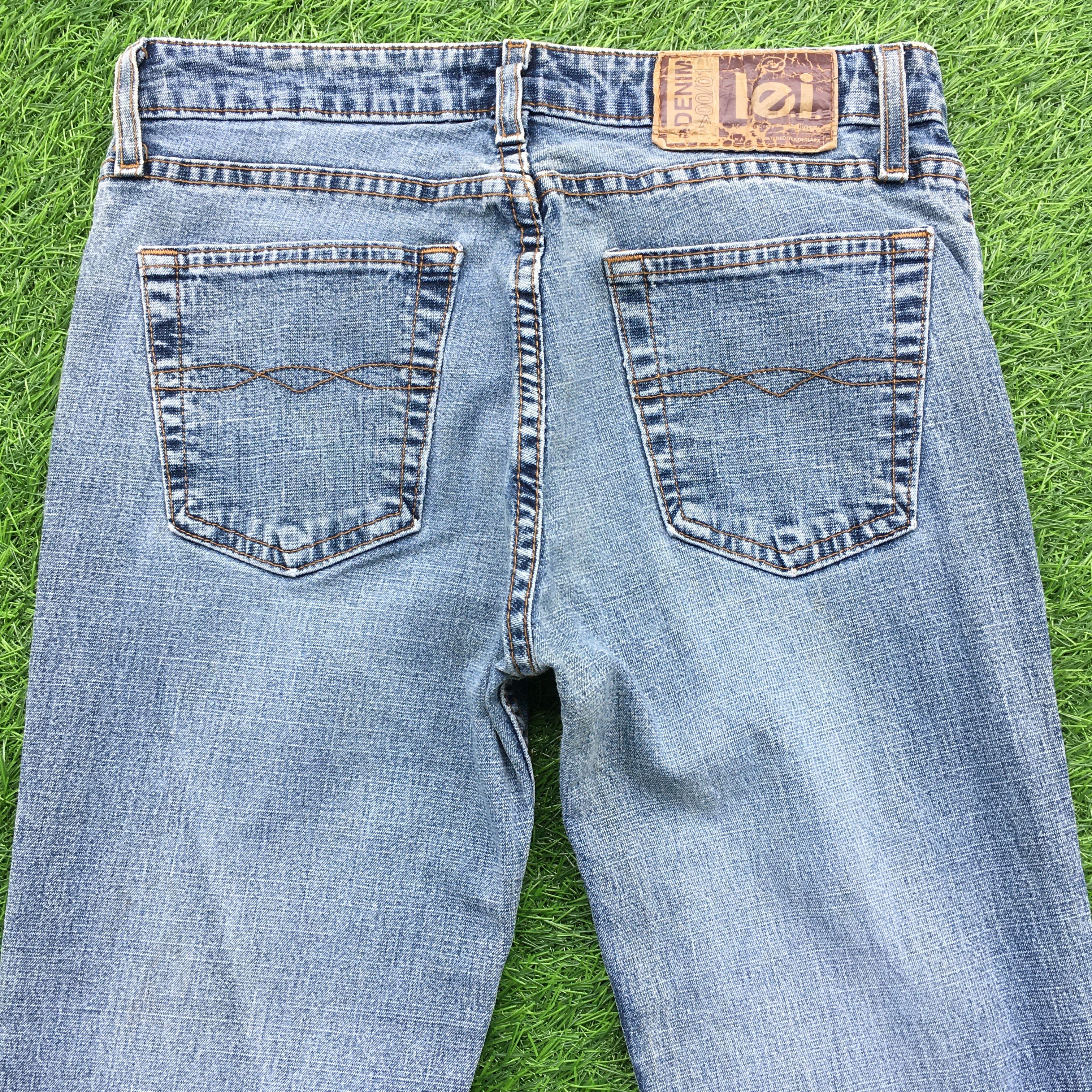Designer Release Hem Bootcut Stretch Jeans D-1029 Size 25" / US 0 / IT 36 - 4 Thumbnail