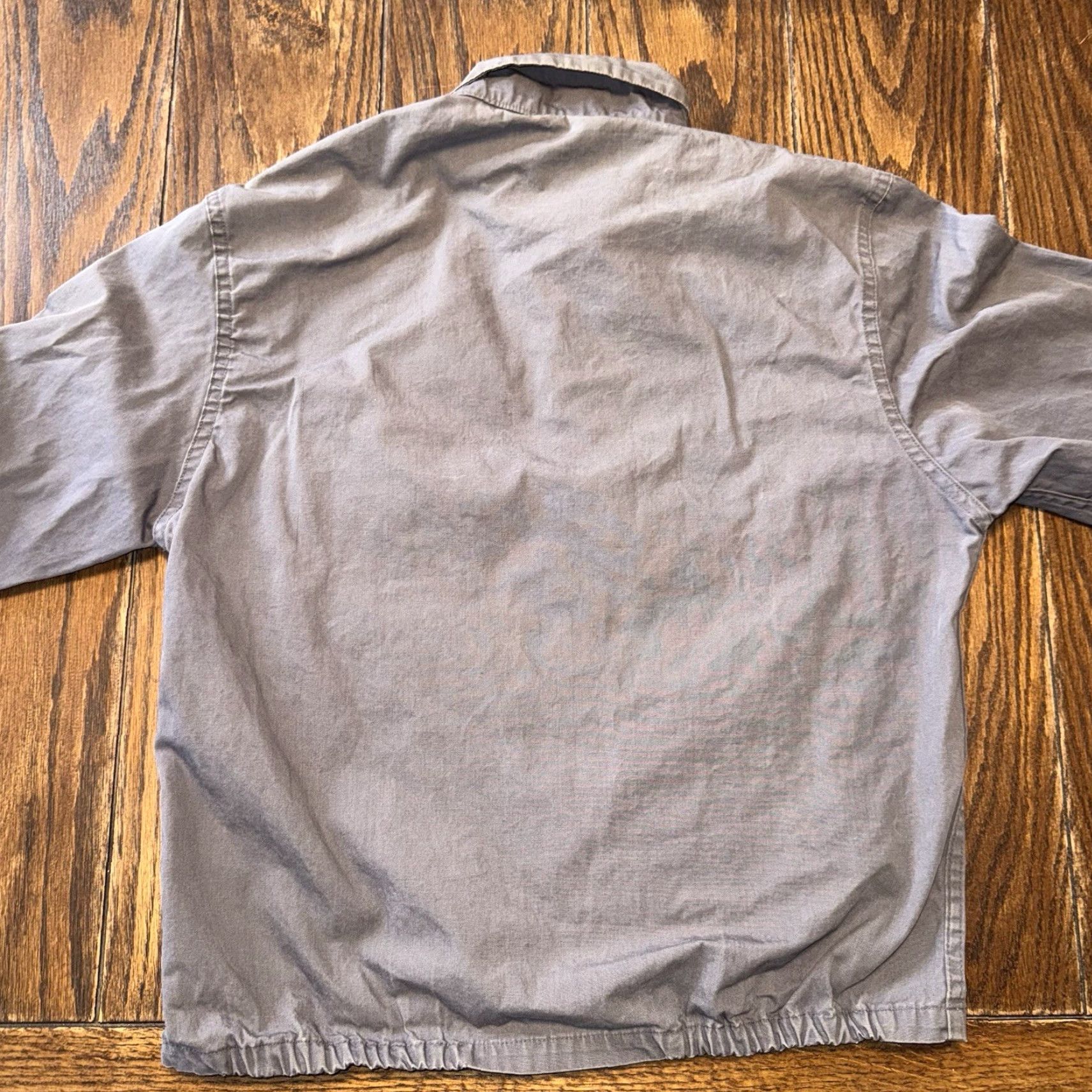 Vintage VINTAGE Dan River Cotton Jacket Size S Gray USA Made Parka Band Graphic Logos Men Slim All Seasons Full Zip 50s 60s Tuckahoe Staff Size US S / EU 44-46 / 1 - 7 Thumbnail