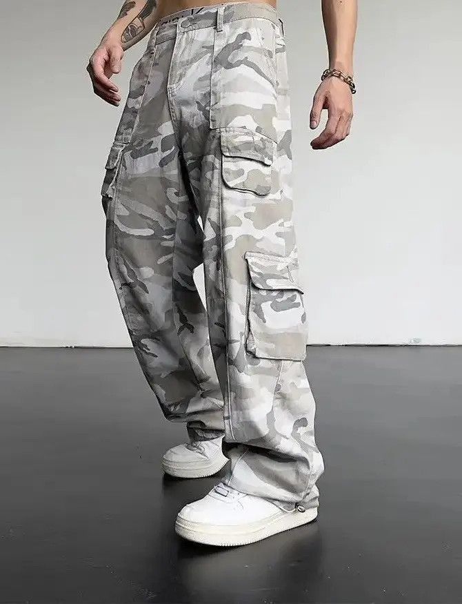 Japanese Brand Y2K Camo Cargo Pants Men Size US 32 / EU 48 - 5 Thumbnail