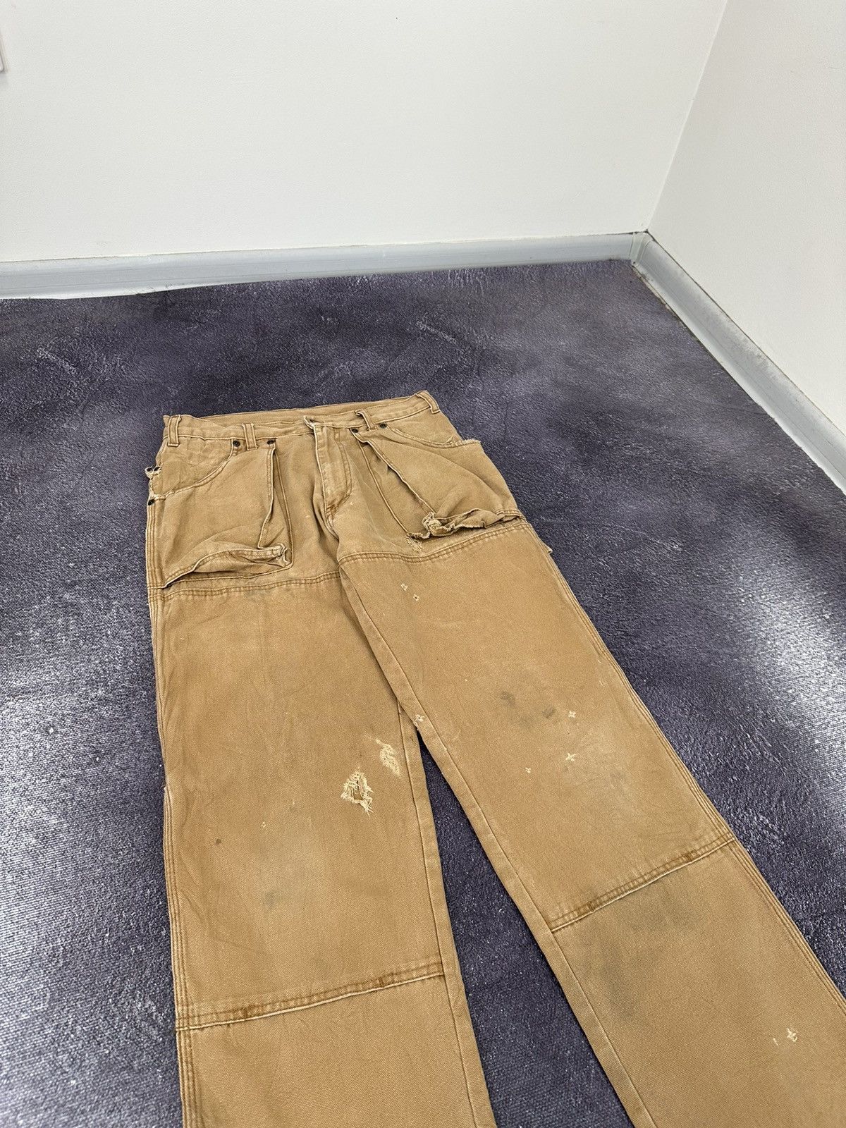 Dickies Vintage Dickies Double Knee Carpenter USA Baggy Work Pants Size US 30 / EU 46 - 12 Thumbnail