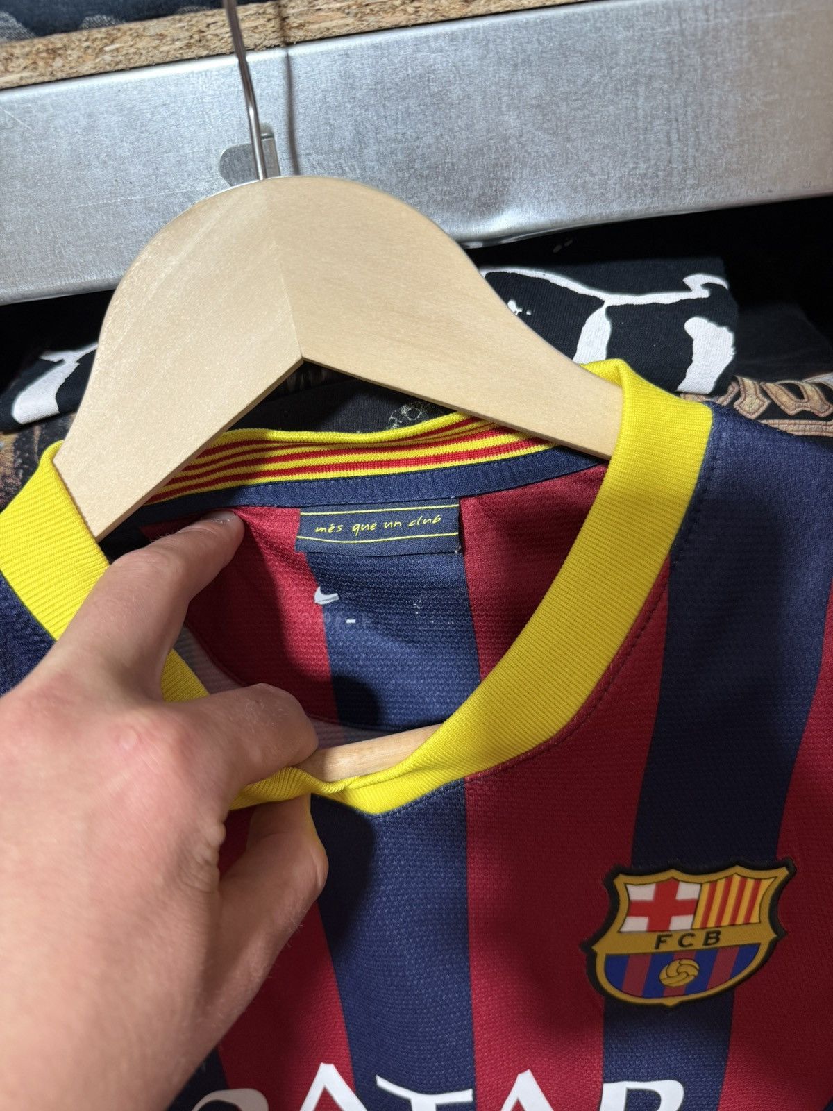 Nike Nike FC Barcelona 2013 2014 Home Football Soccer Jersey Size US M / EU 48-50 / 2 - 9 Thumbnail