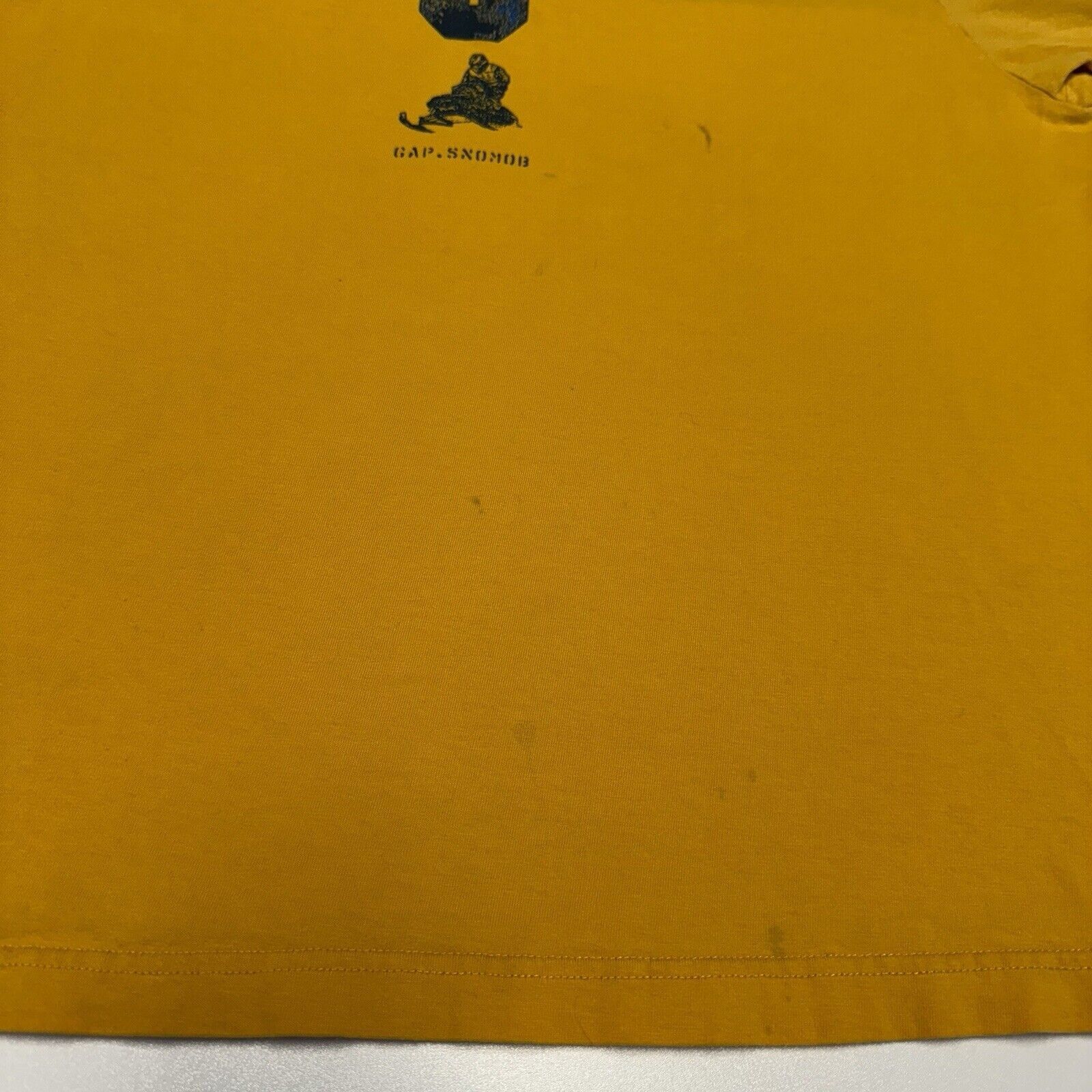 Gap Vintage Gap Snomob T Shirt Adult Medium Yellow Y2k Snowmobil Size US M / EU 48-50 / 2 - 8 Thumbnail